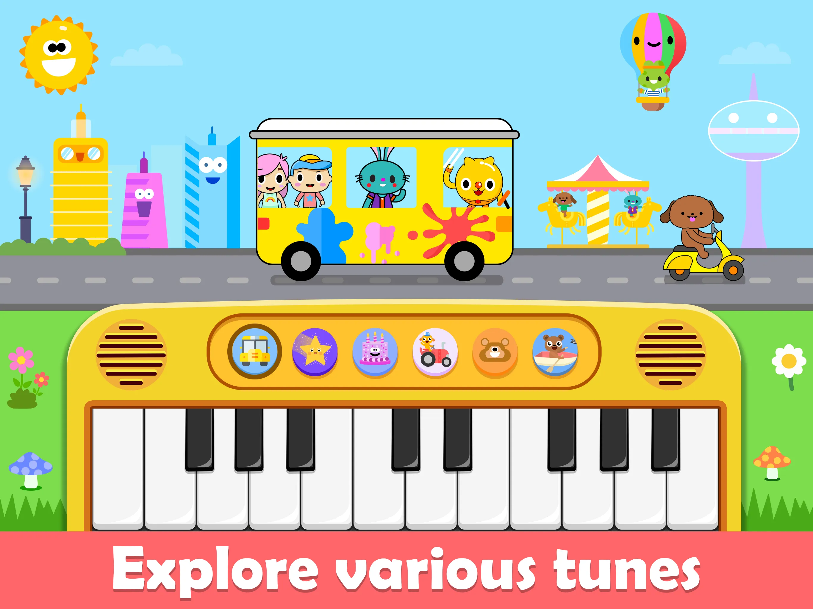 Toddler Piano and Music Games | Indus Appstore | Screenshot