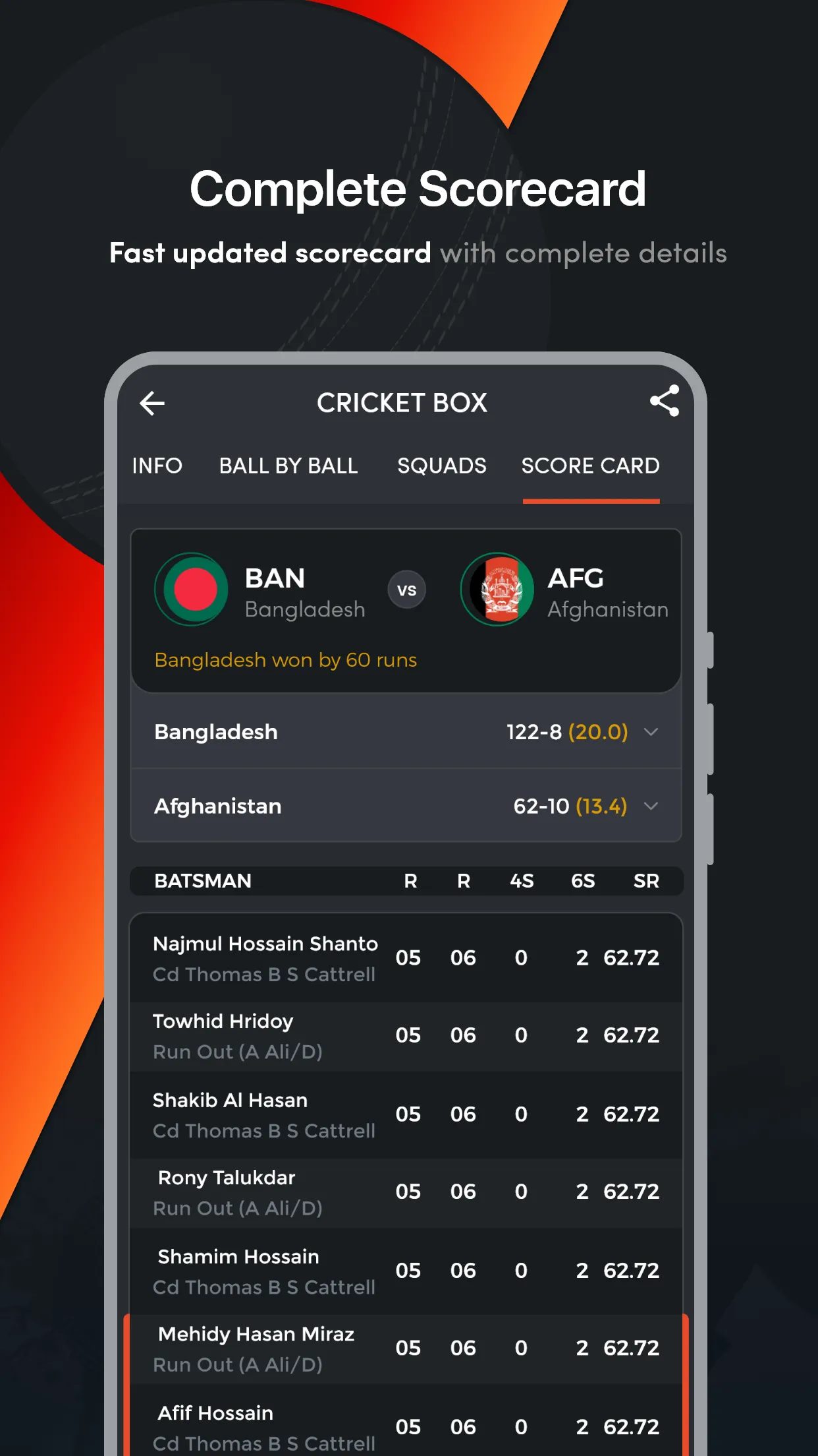 Cricket Box Fastest Live Line | Indus Appstore | Screenshot