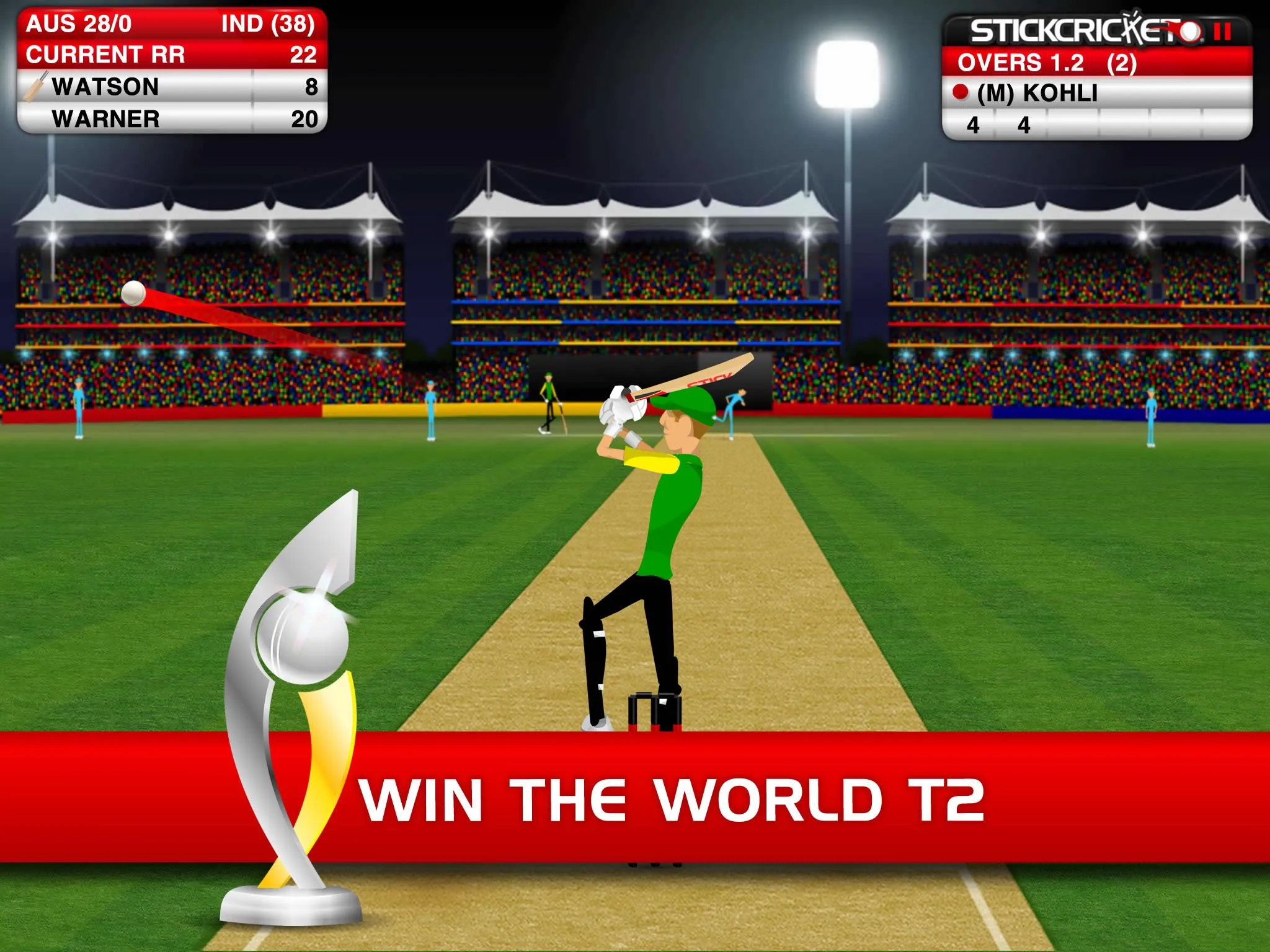 Stick Cricket Classic | Indus Appstore | Screenshot