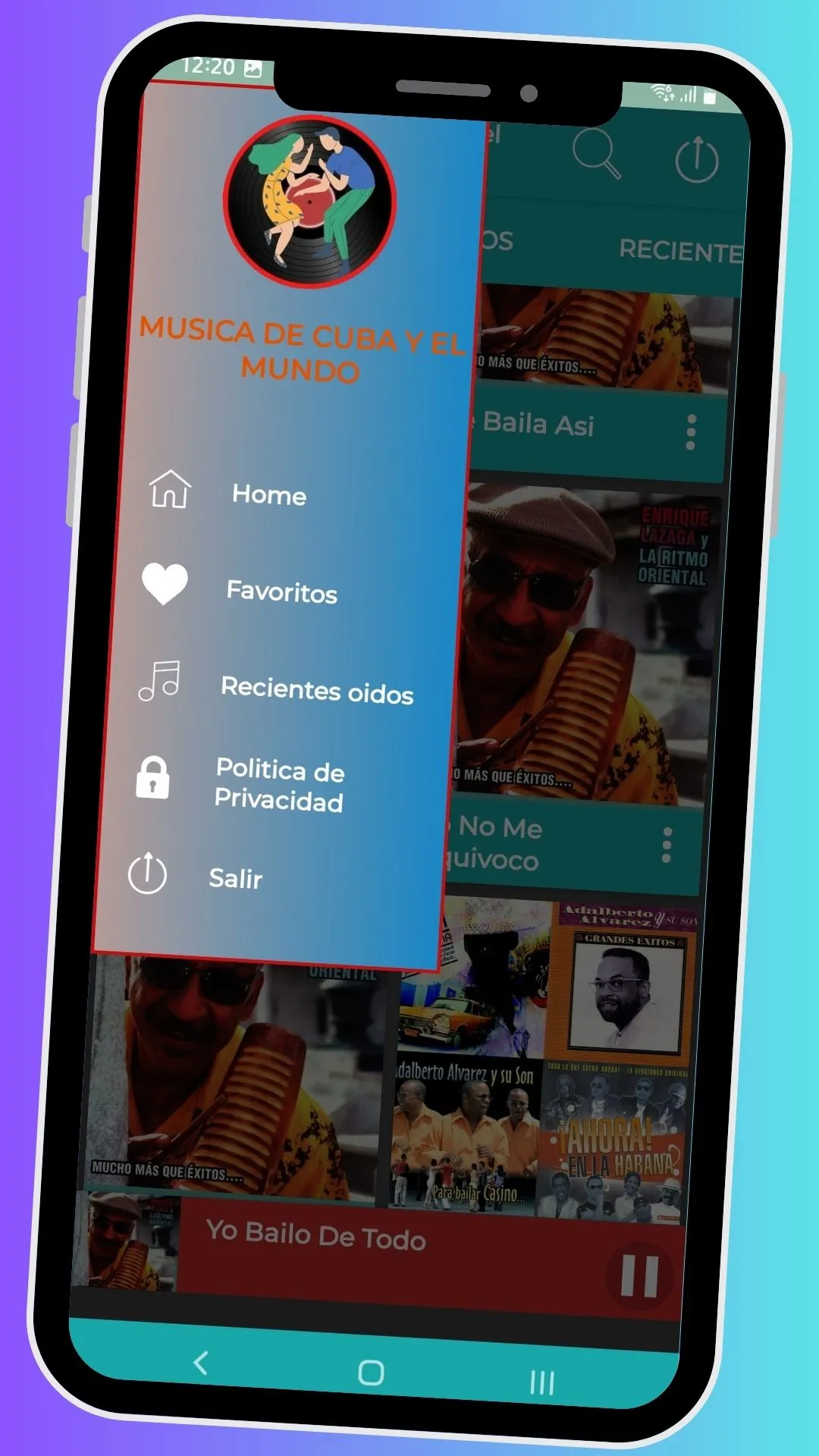 Música de Cuba y del mundo | Indus Appstore | Screenshot