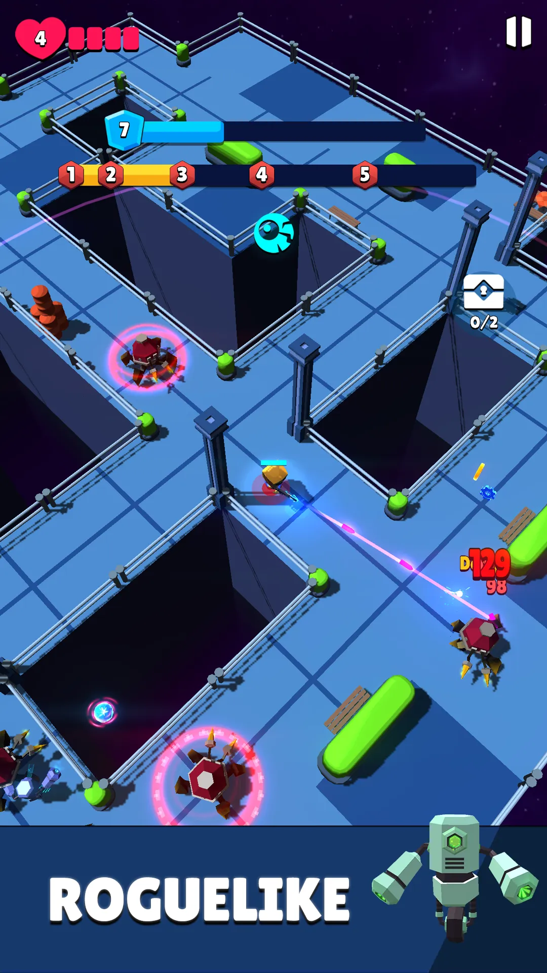 Ascent Hero: Roguelike Shooter | Indus Appstore | Screenshot