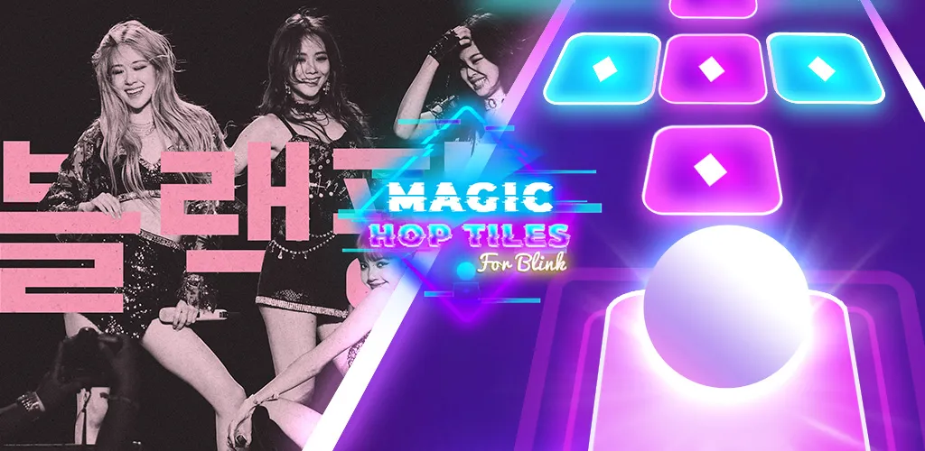 BLACKPINK Tiles KPOP : EDM Hop | Indus Appstore | Screenshot
