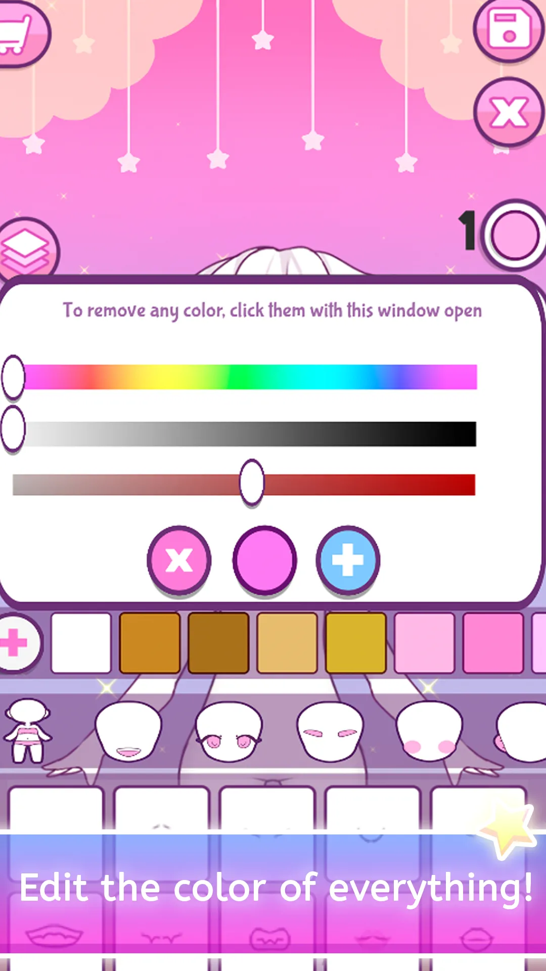 Mimistar dress up chibi doll | Indus Appstore | Screenshot