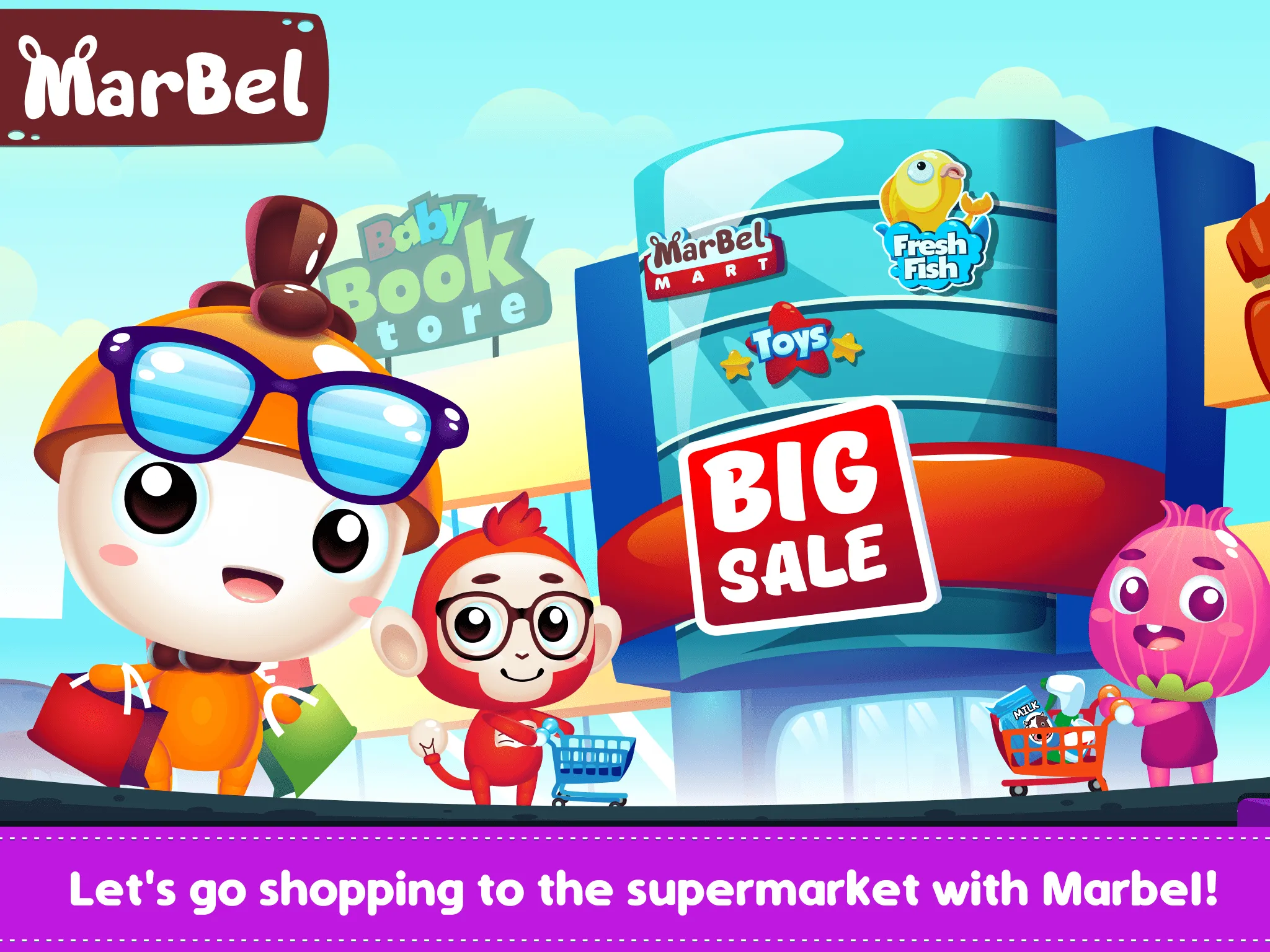 Marbel Supermarket Kids Games | Indus Appstore | Screenshot