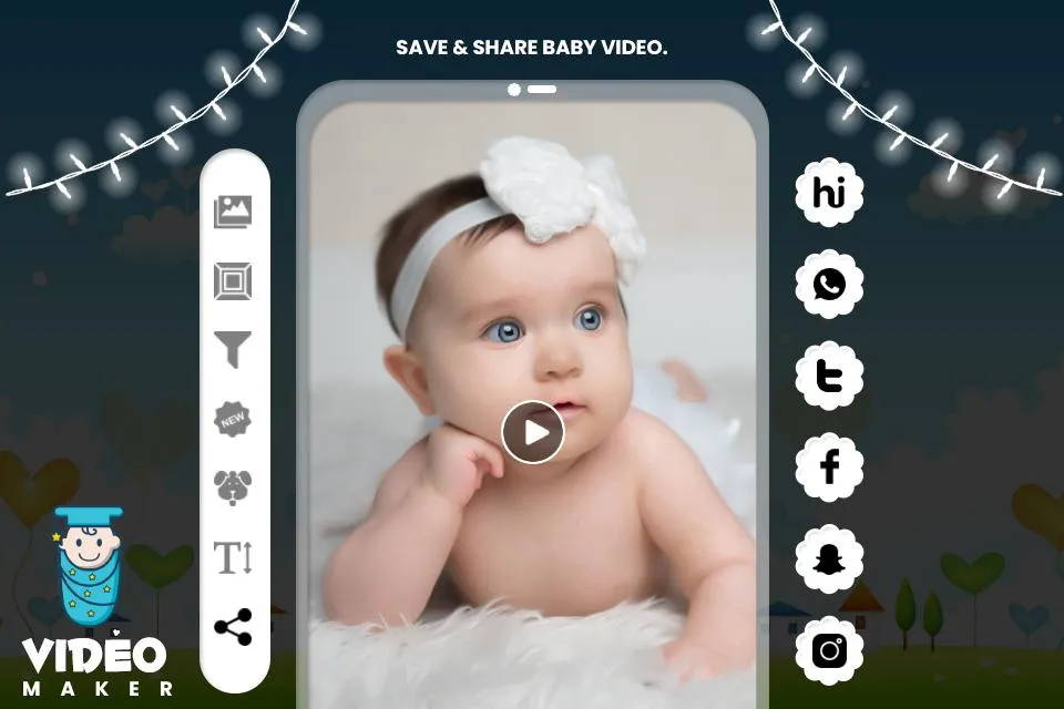 Baby Video Maker | Indus Appstore | Screenshot