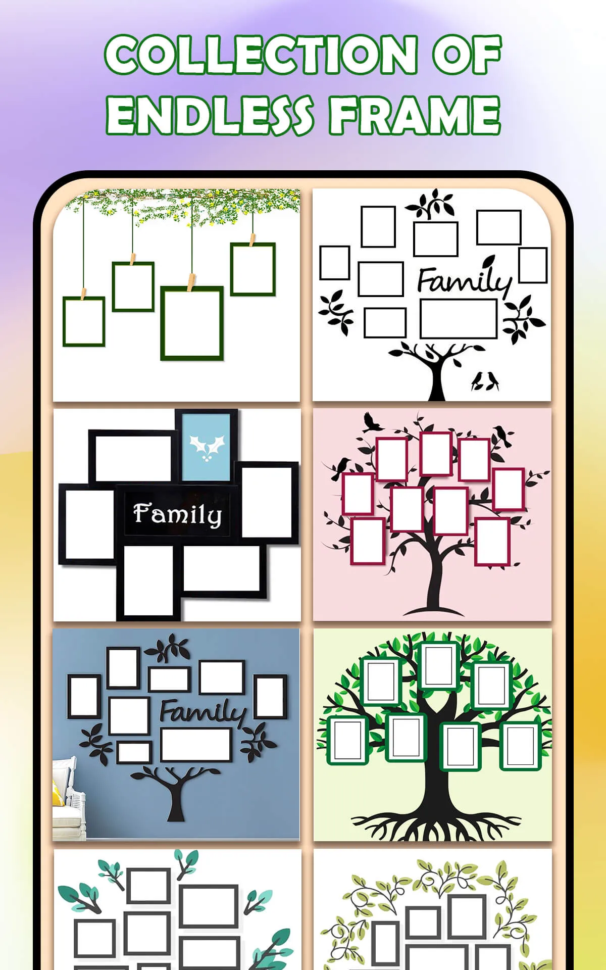 Family Tree Photo Collage | Indus Appstore | Screenshot