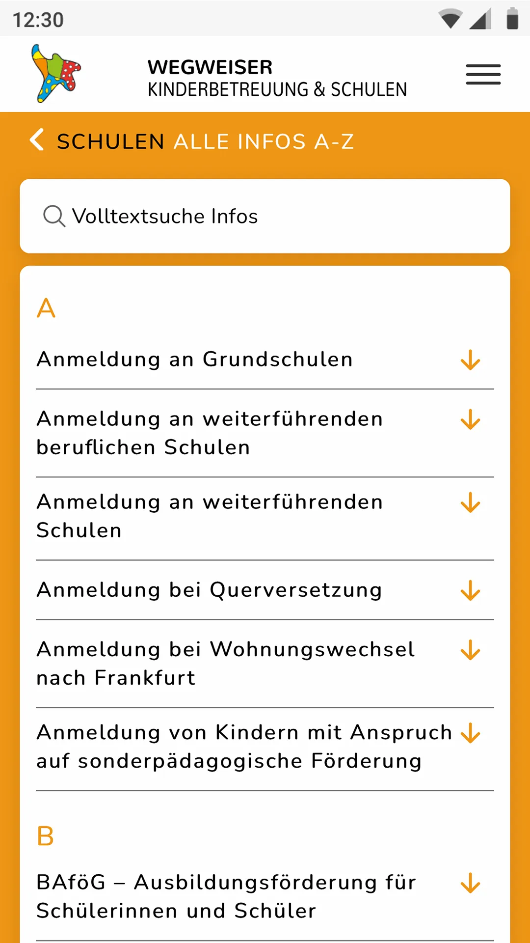 Kita & Schule | Indus Appstore | Screenshot