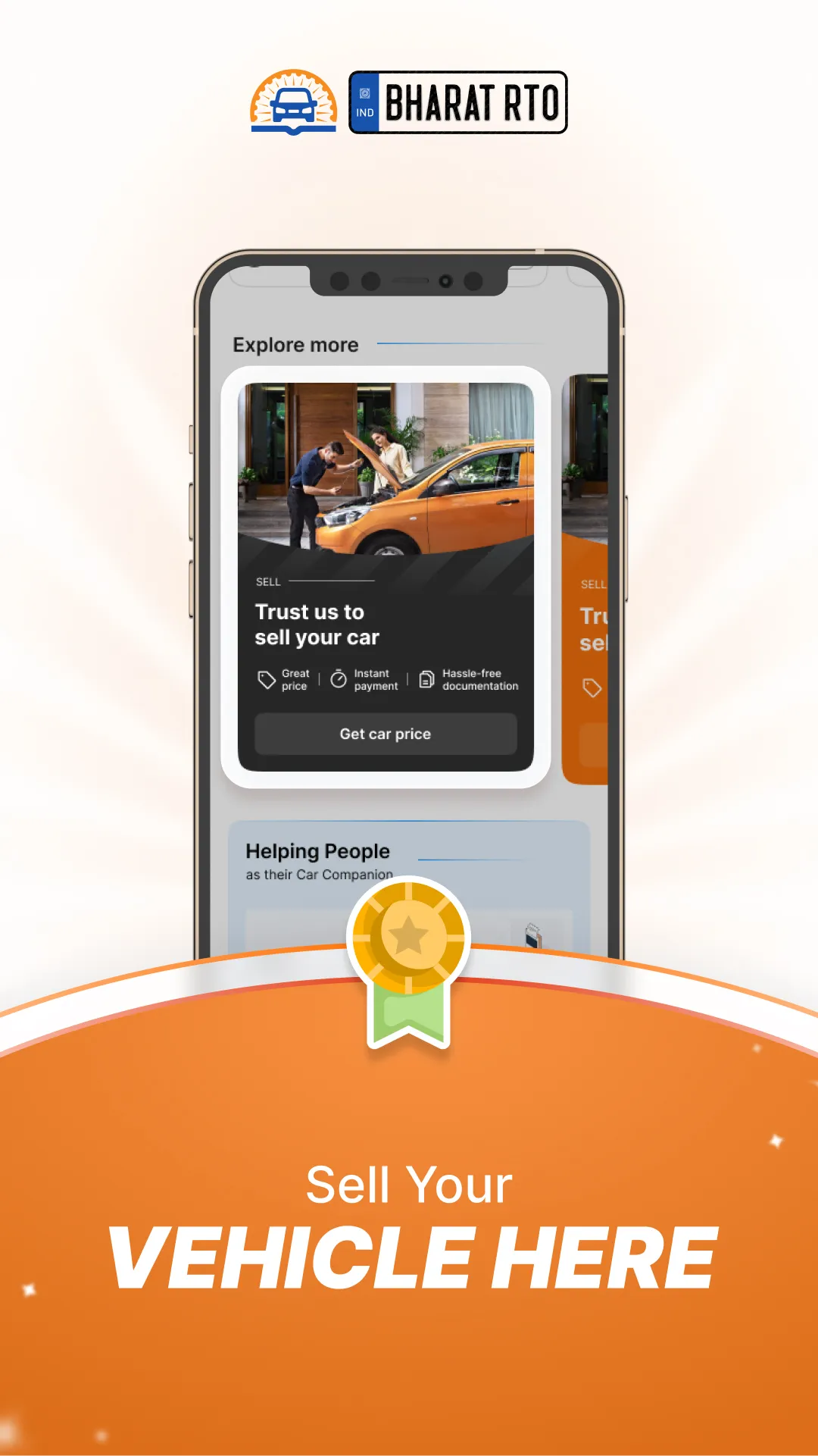 Bharat RTO Car & Bike Info App | Indus Appstore | Screenshot