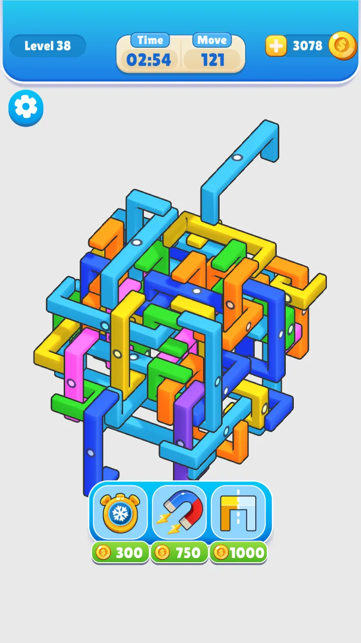 U Shape Puzzle | Indus Appstore | Screenshot