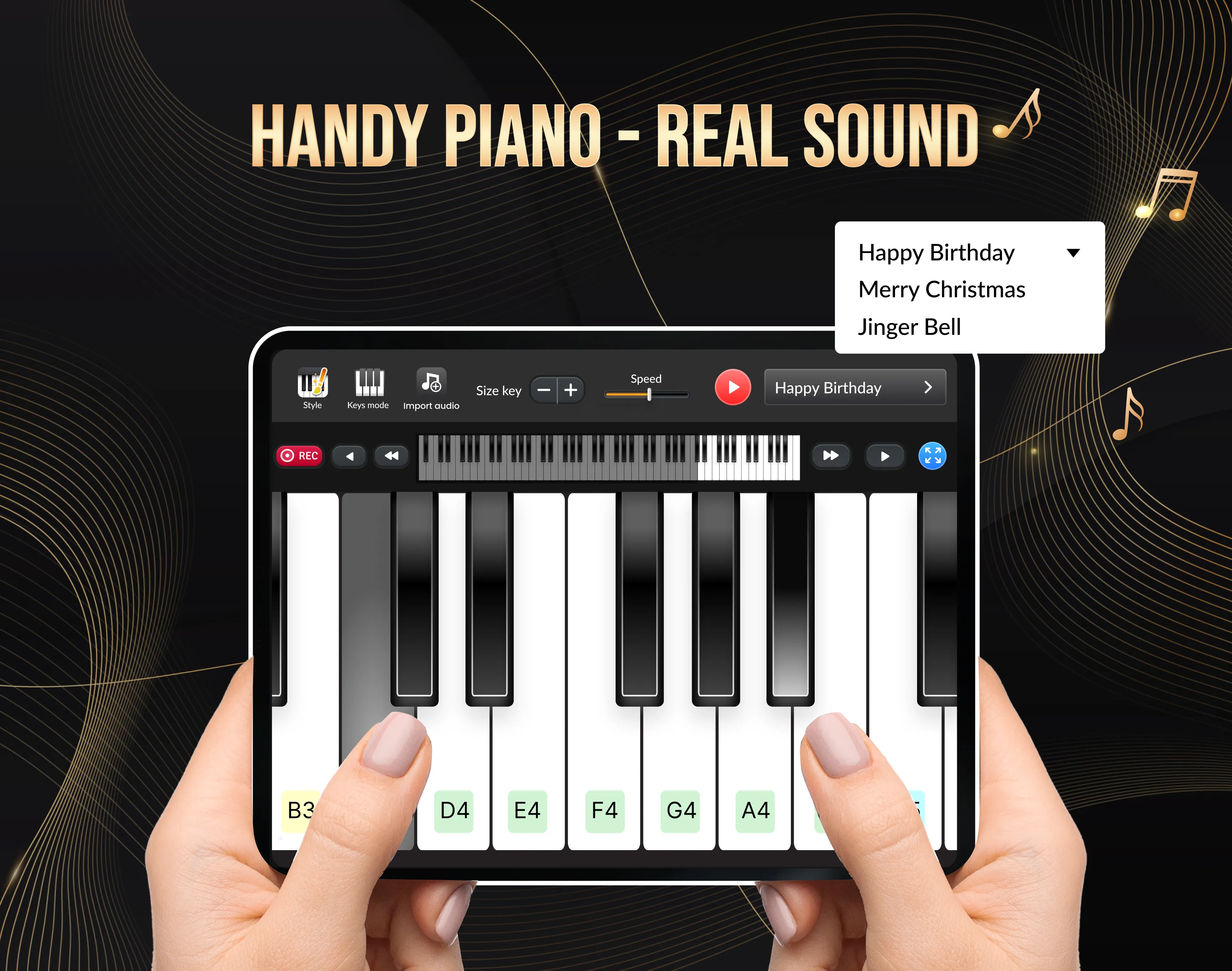 Learn Piano - Real Keyboard | Indus Appstore | Screenshot