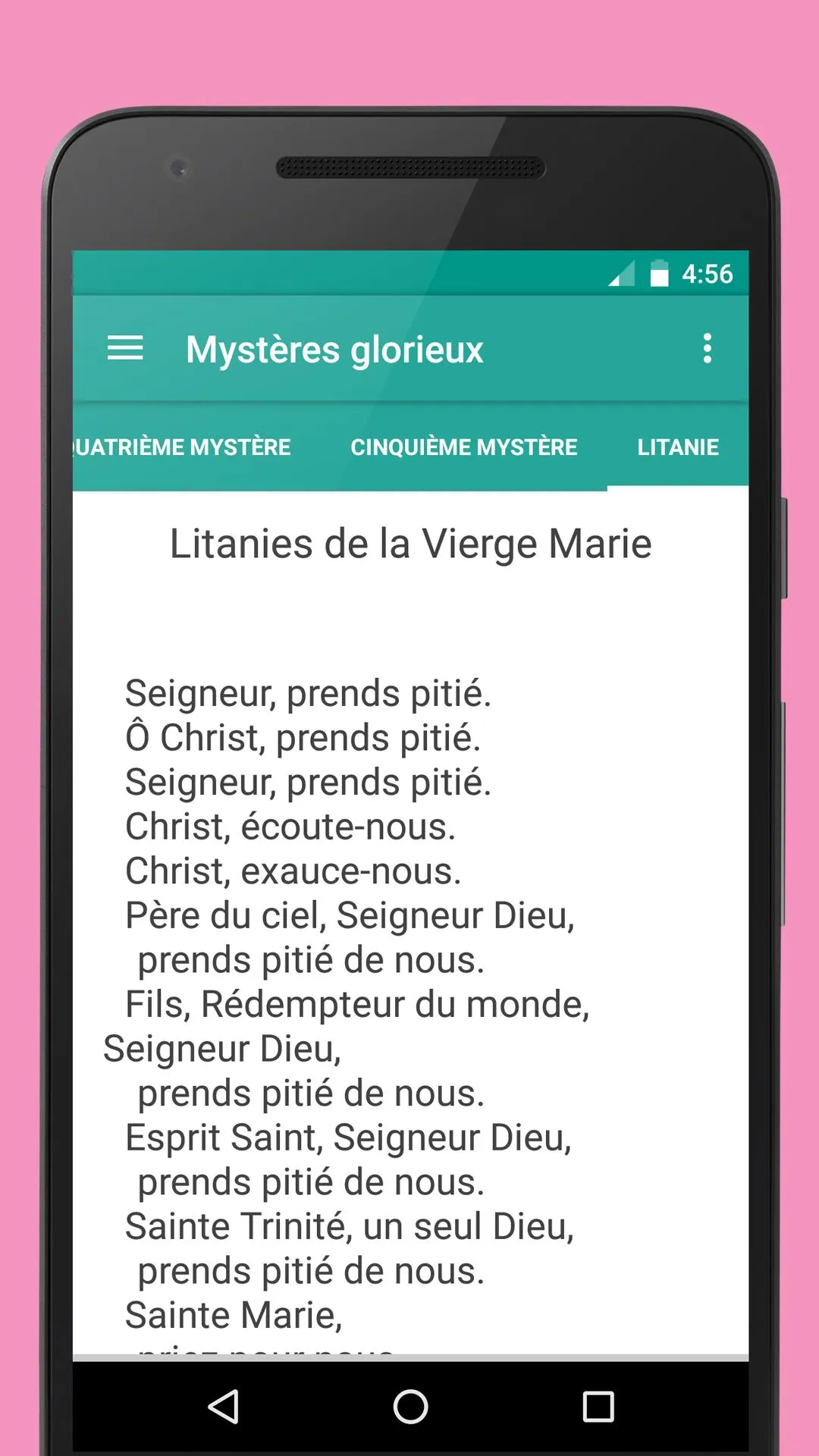 Saint Rosaire catholique | Indus Appstore | Screenshot