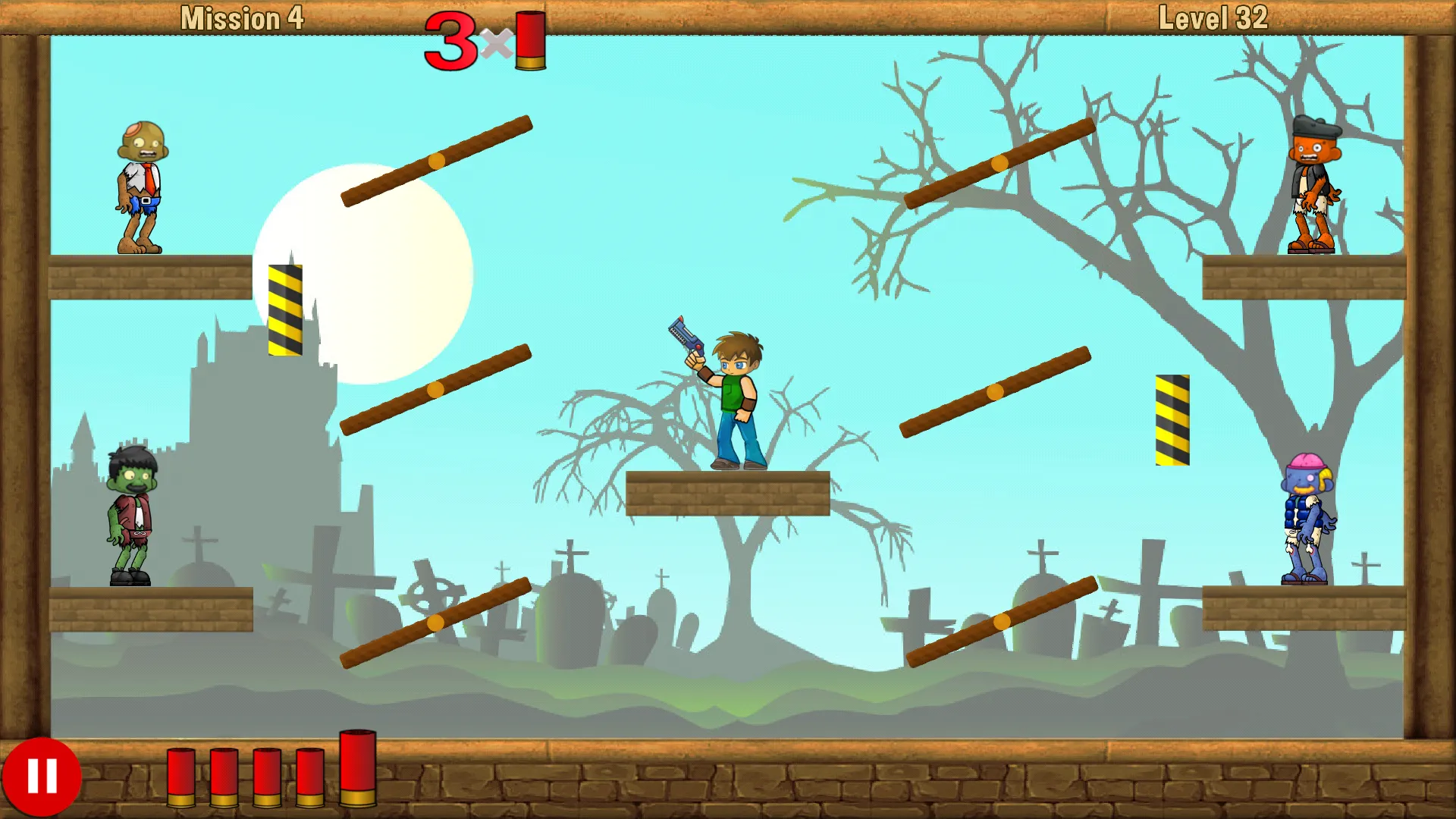 Shoot hungry zombie | Indus Appstore | Screenshot