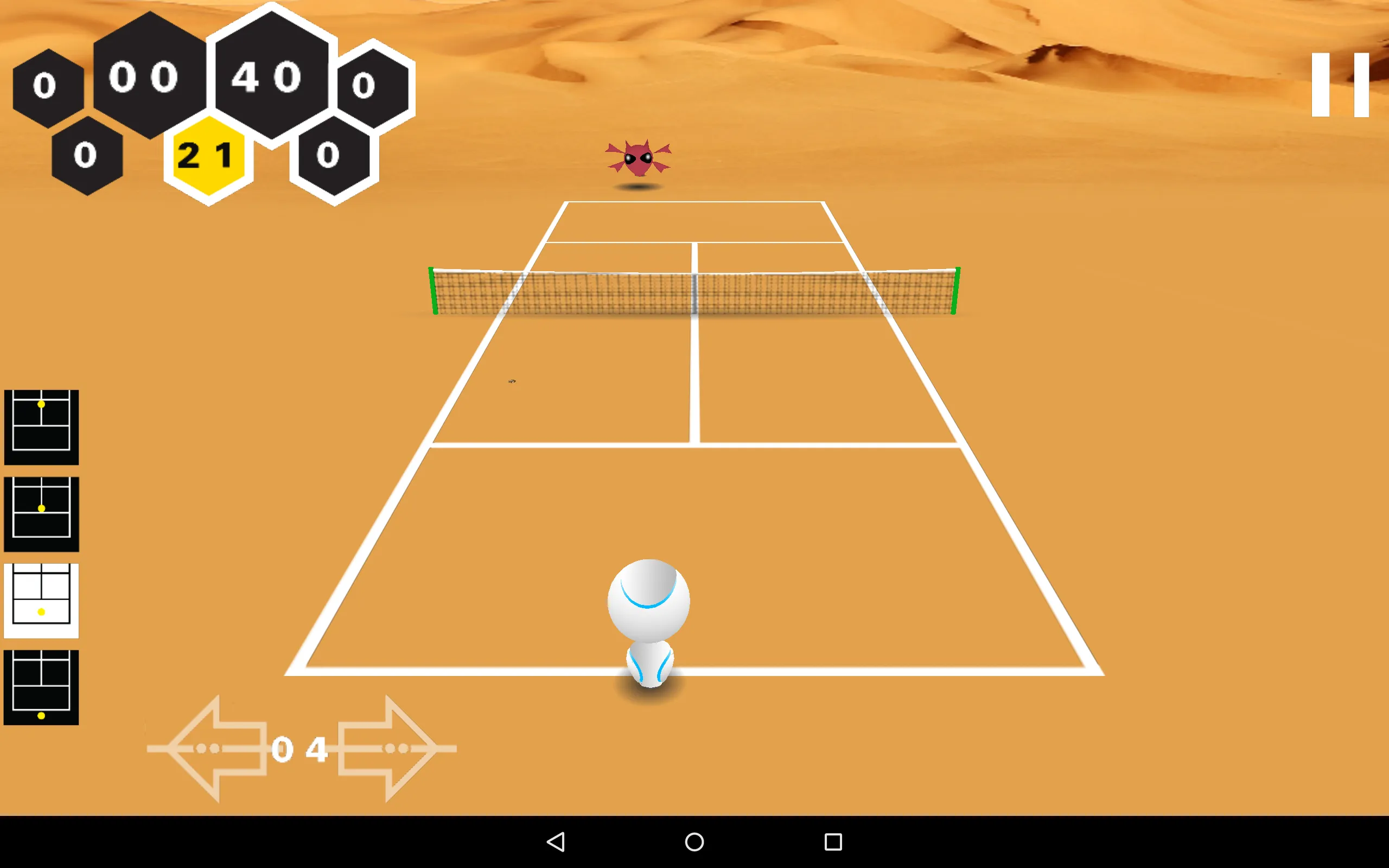 Alien Tennis | Indus Appstore | Screenshot