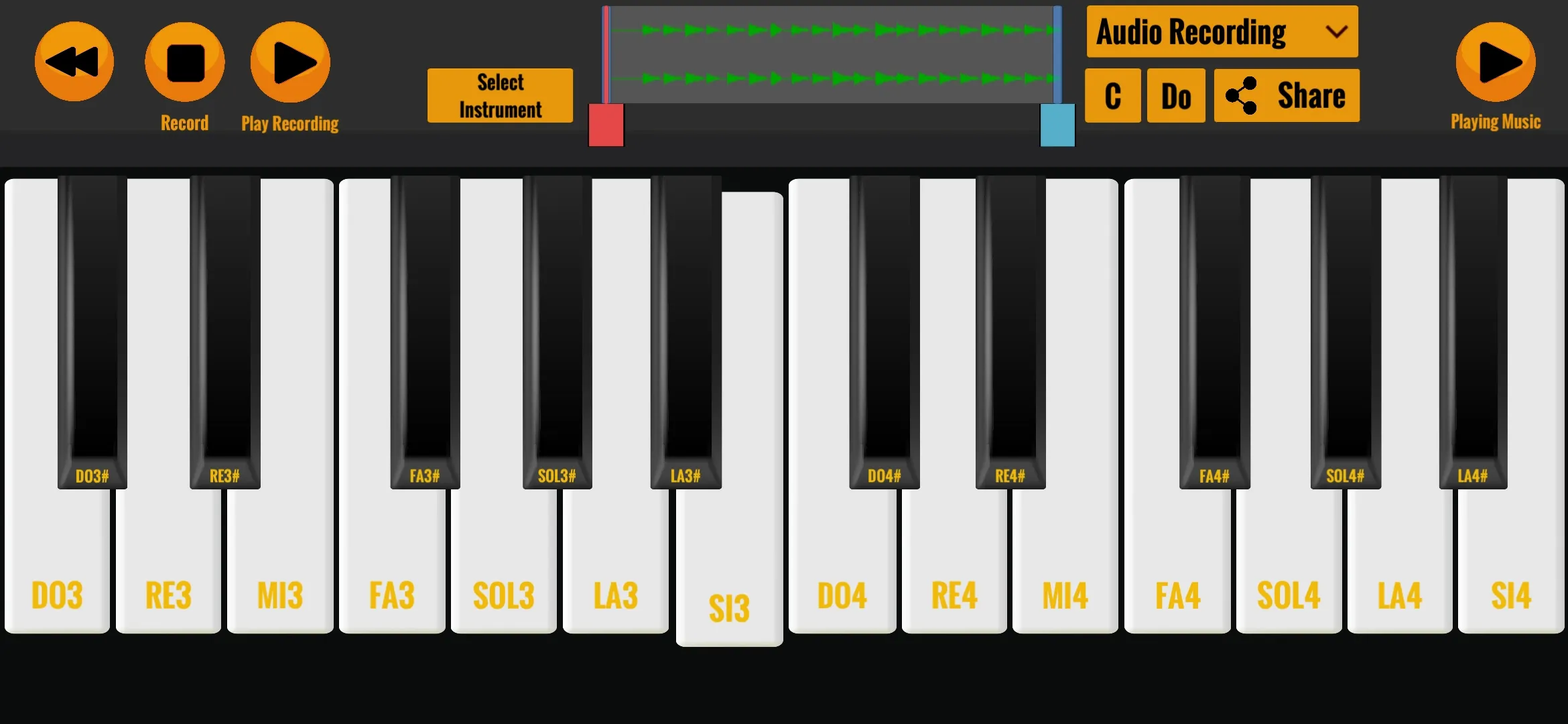 Virtual Piano | Indus Appstore | Screenshot