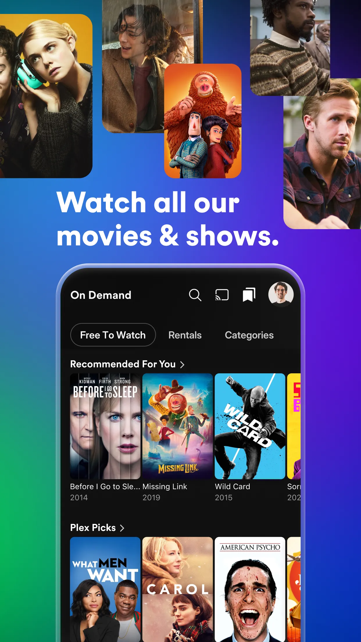 Plex: Stream Movies & TV | Indus Appstore | Screenshot