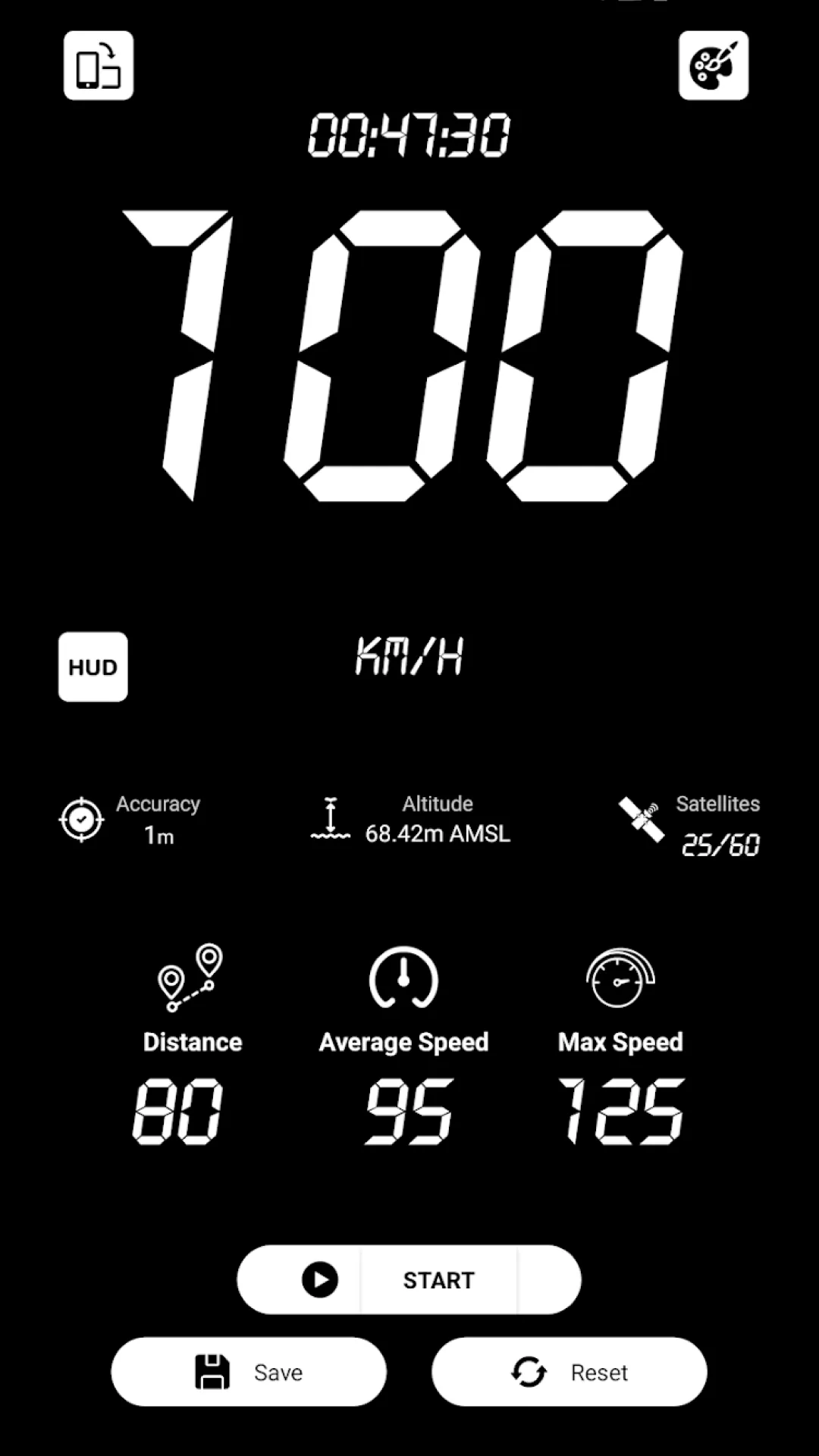 Speedometer - GPS Speed Meter | Indus Appstore | Screenshot