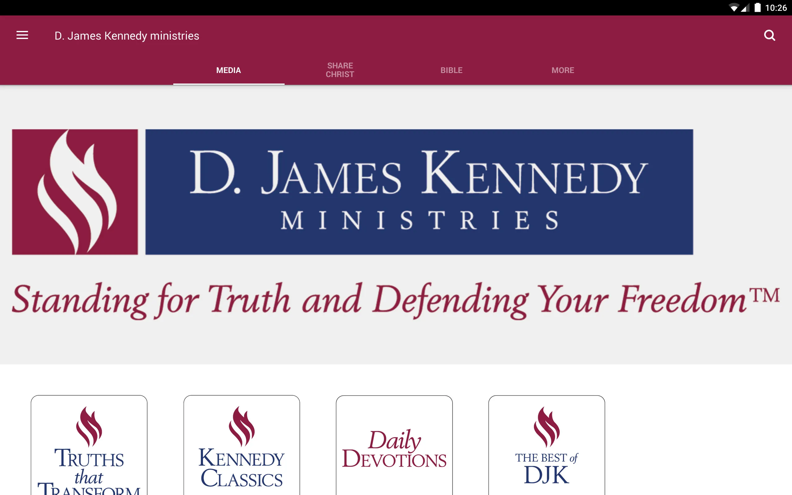 D. James Kennedy Ministries | Indus Appstore | Screenshot