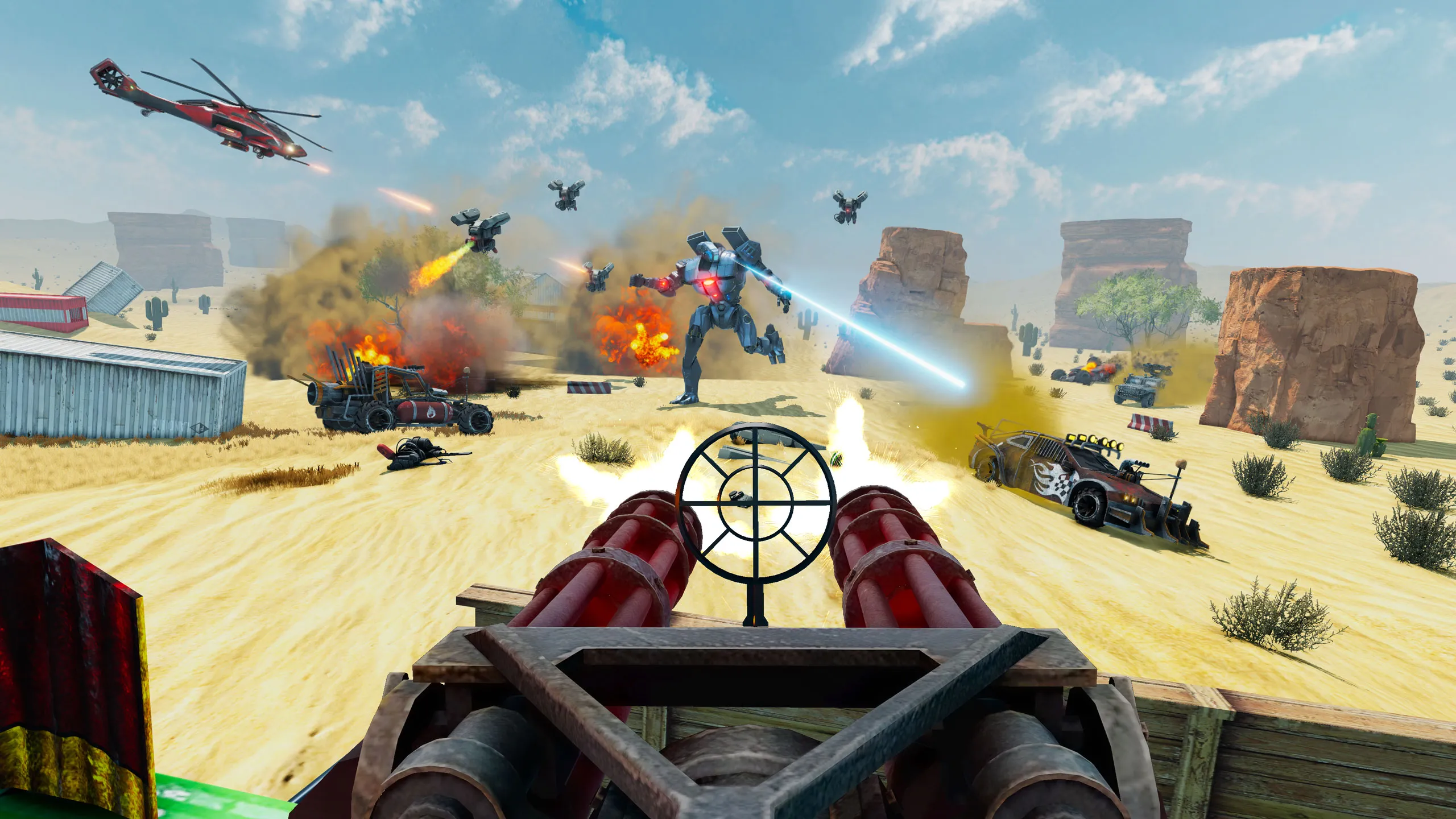 Desert Gunner Machine Gun Game | Indus Appstore | Screenshot