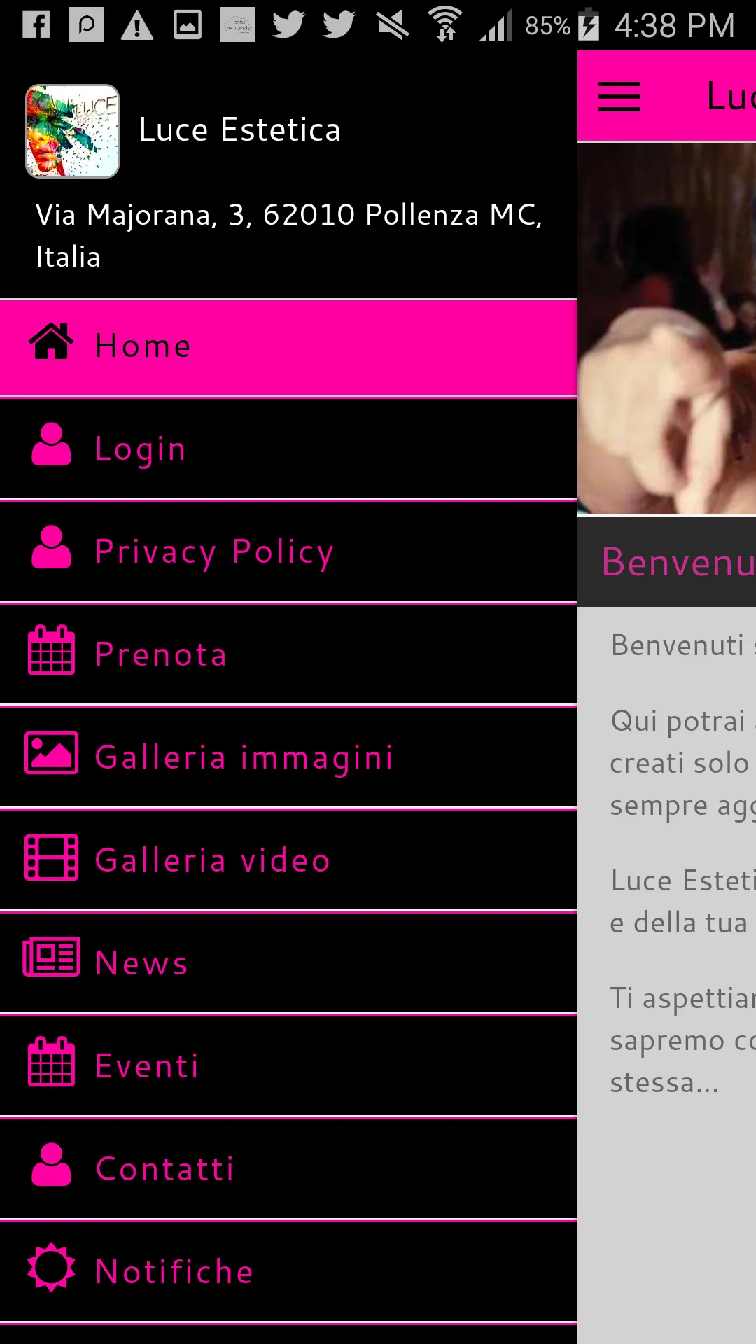 Luce Estetica | Indus Appstore | Screenshot