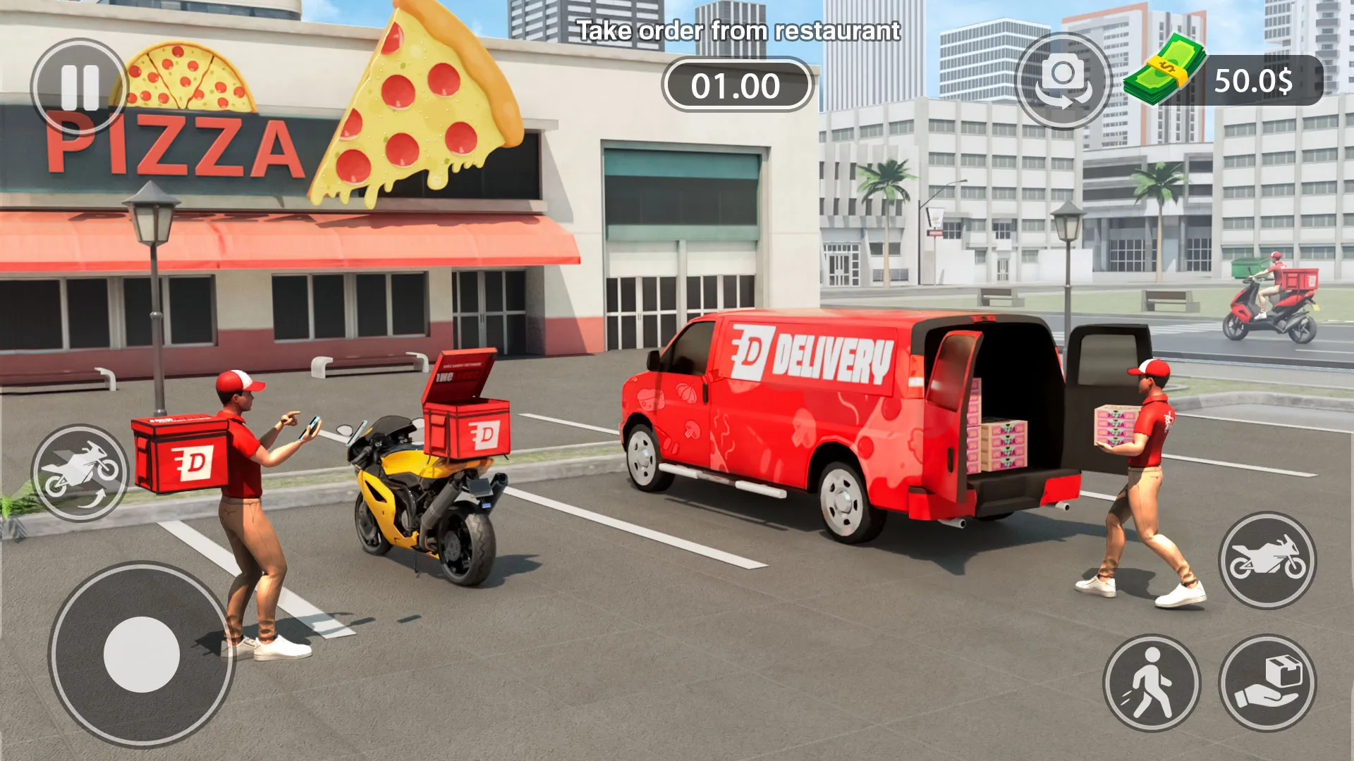 Urban Food Delivery Game | Indus Appstore | Screenshot