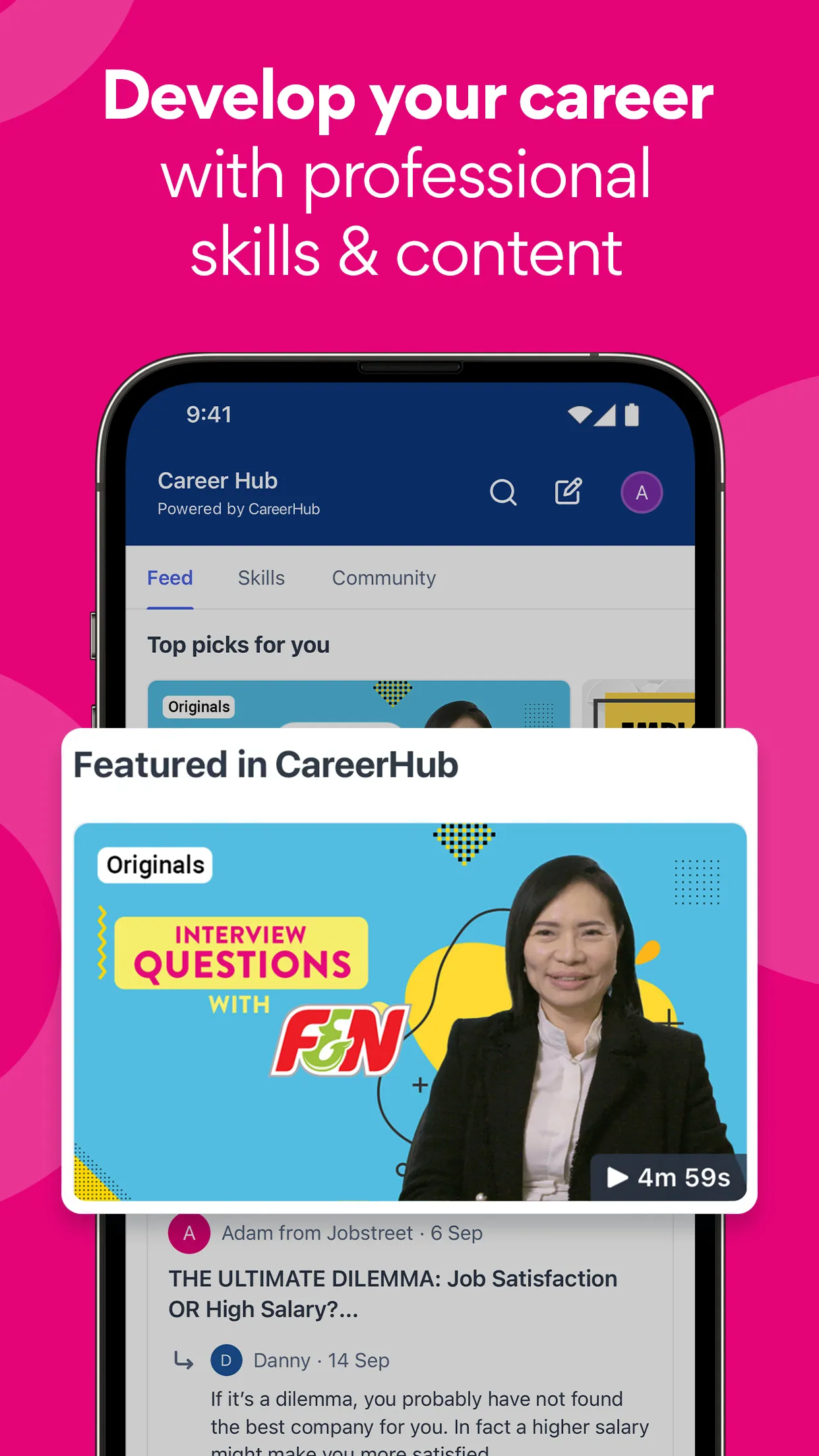 Jobstreet: Job Search & Career | Indus Appstore | Screenshot