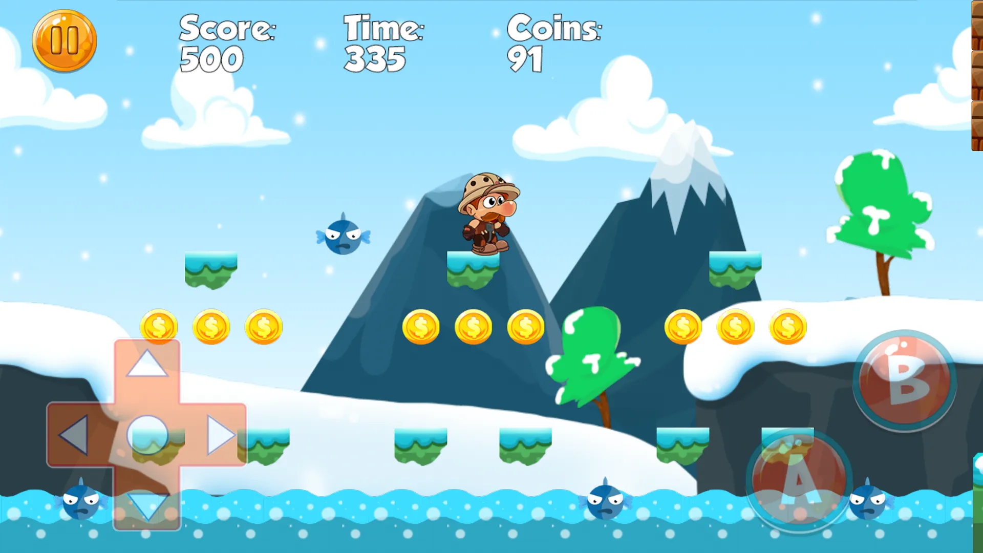 Super Dino Bros - Jungle World | Indus Appstore | Screenshot