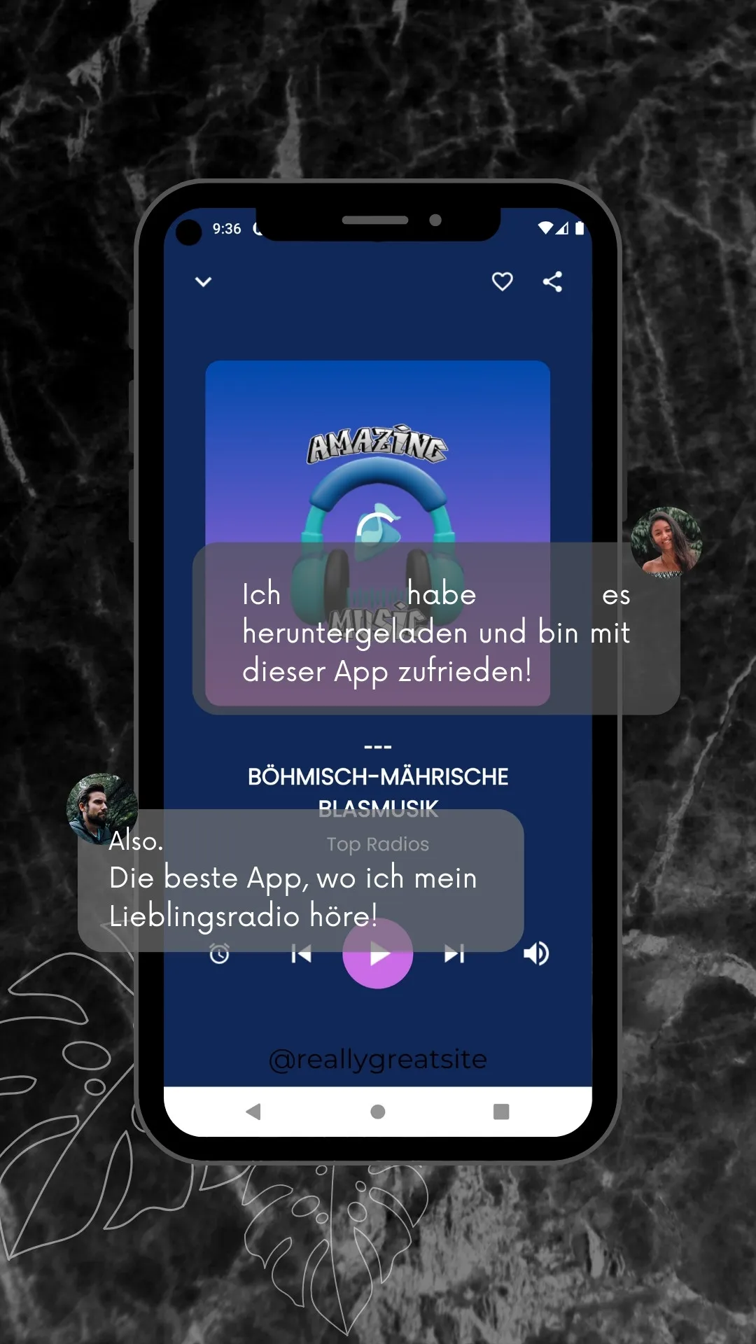 Österreich - Böhmisch Radio | Indus Appstore | Screenshot