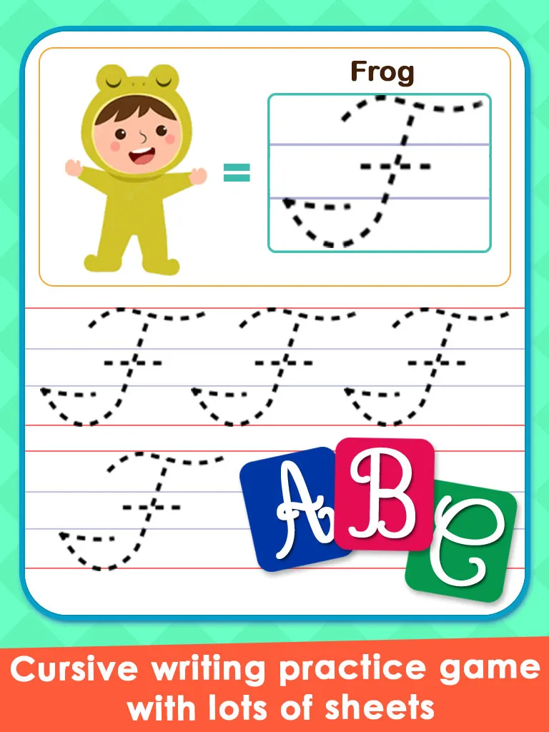 Learn Cursive Writing for Kids | Indus Appstore | Screenshot