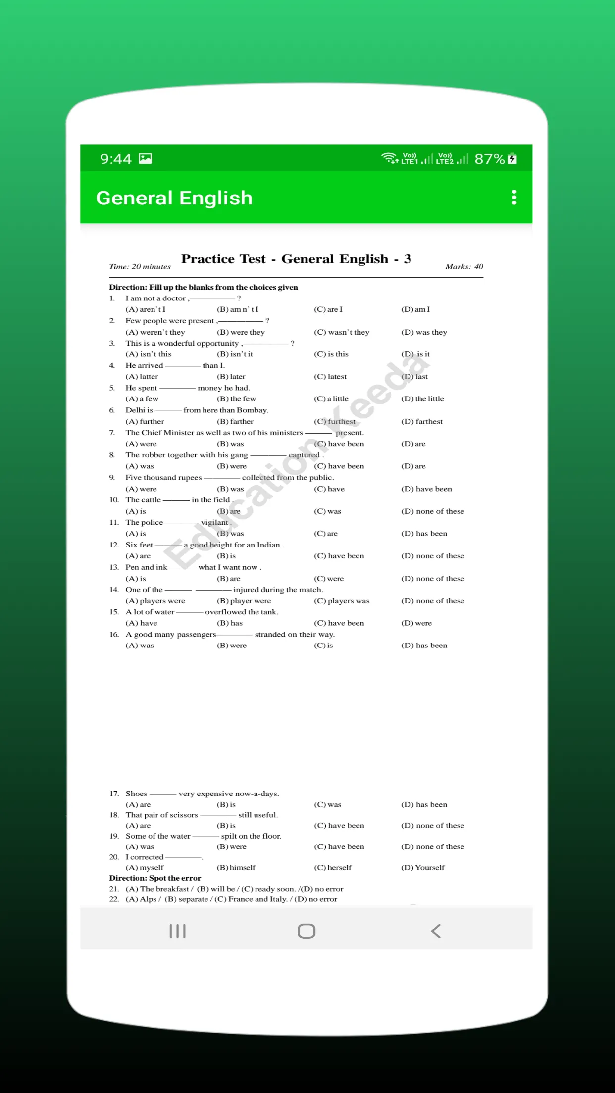 Lucent General English | Indus Appstore | Screenshot