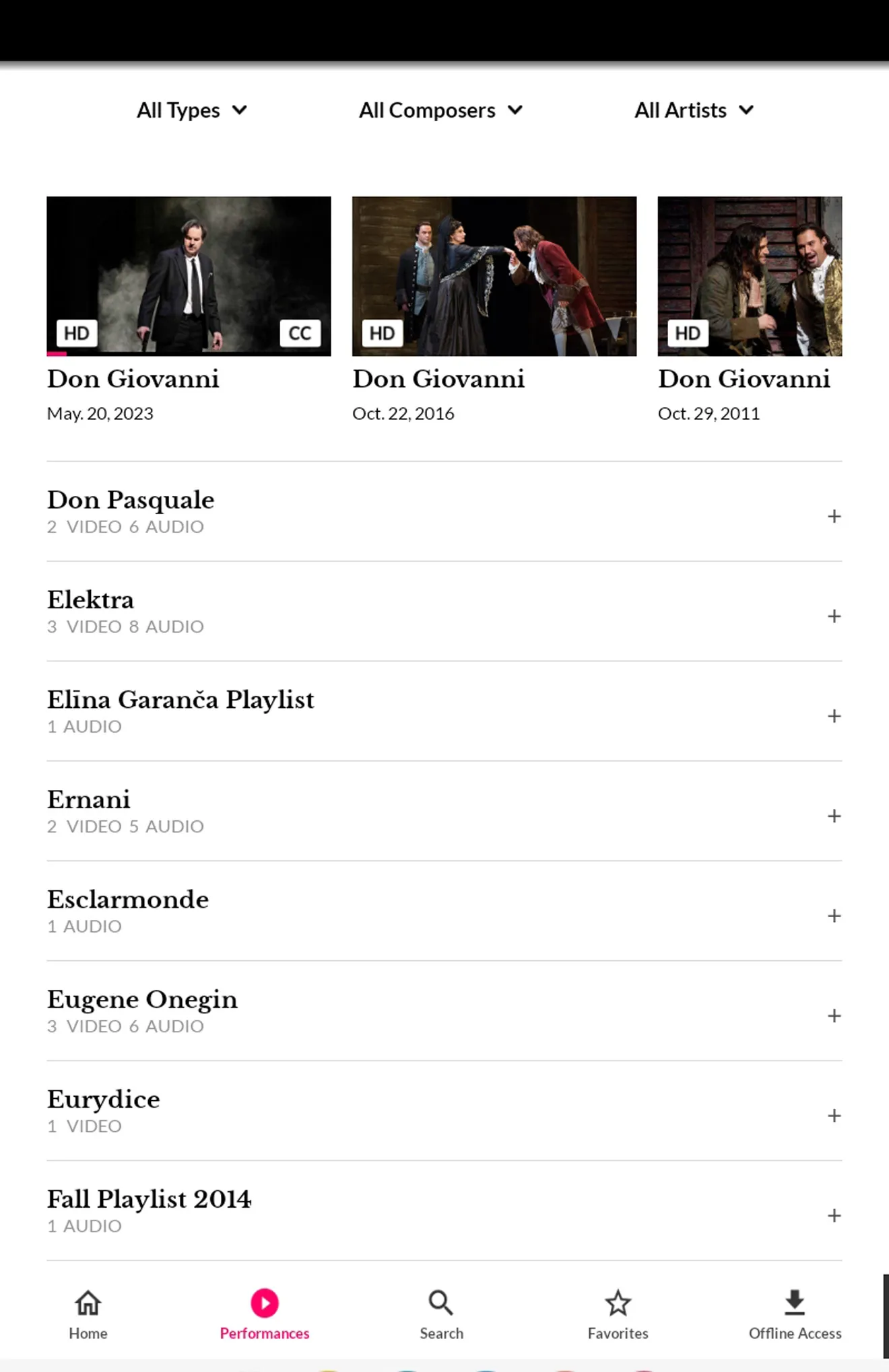 Met Opera on Demand | Indus Appstore | Screenshot