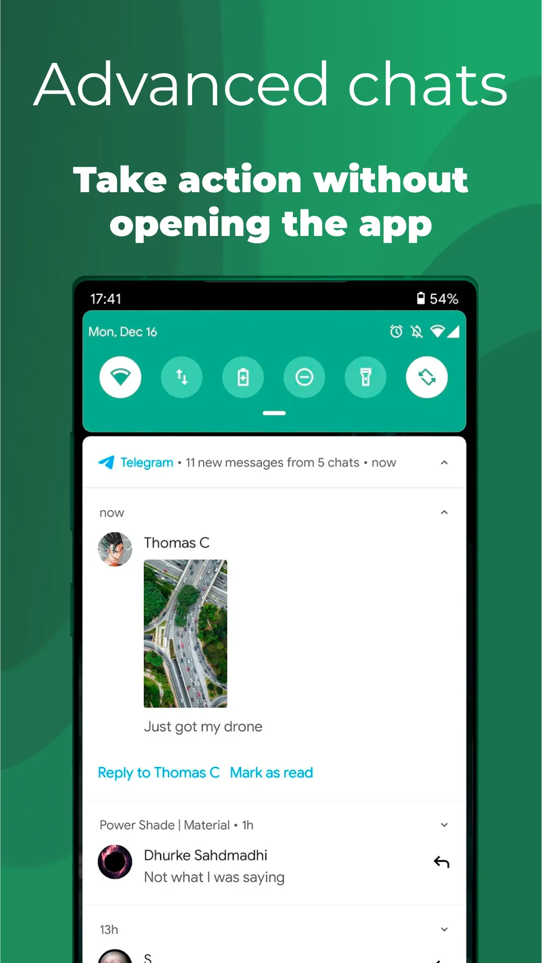 Power Shade: Notification Bar | Indus Appstore | Screenshot