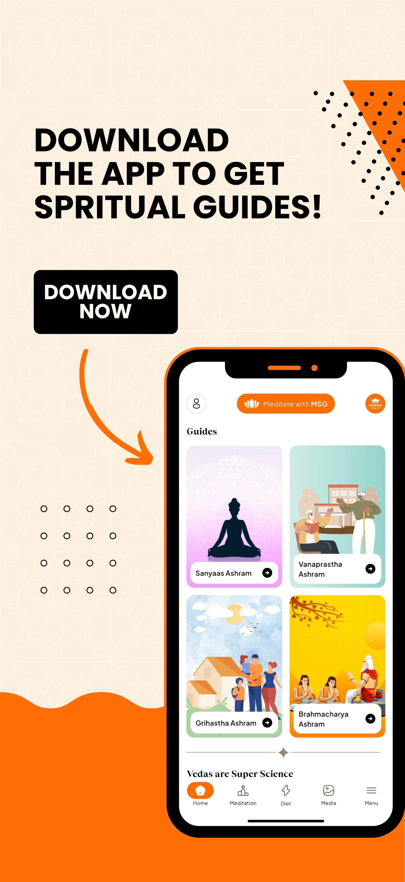 Meditate with MSG | Indus Appstore | Screenshot