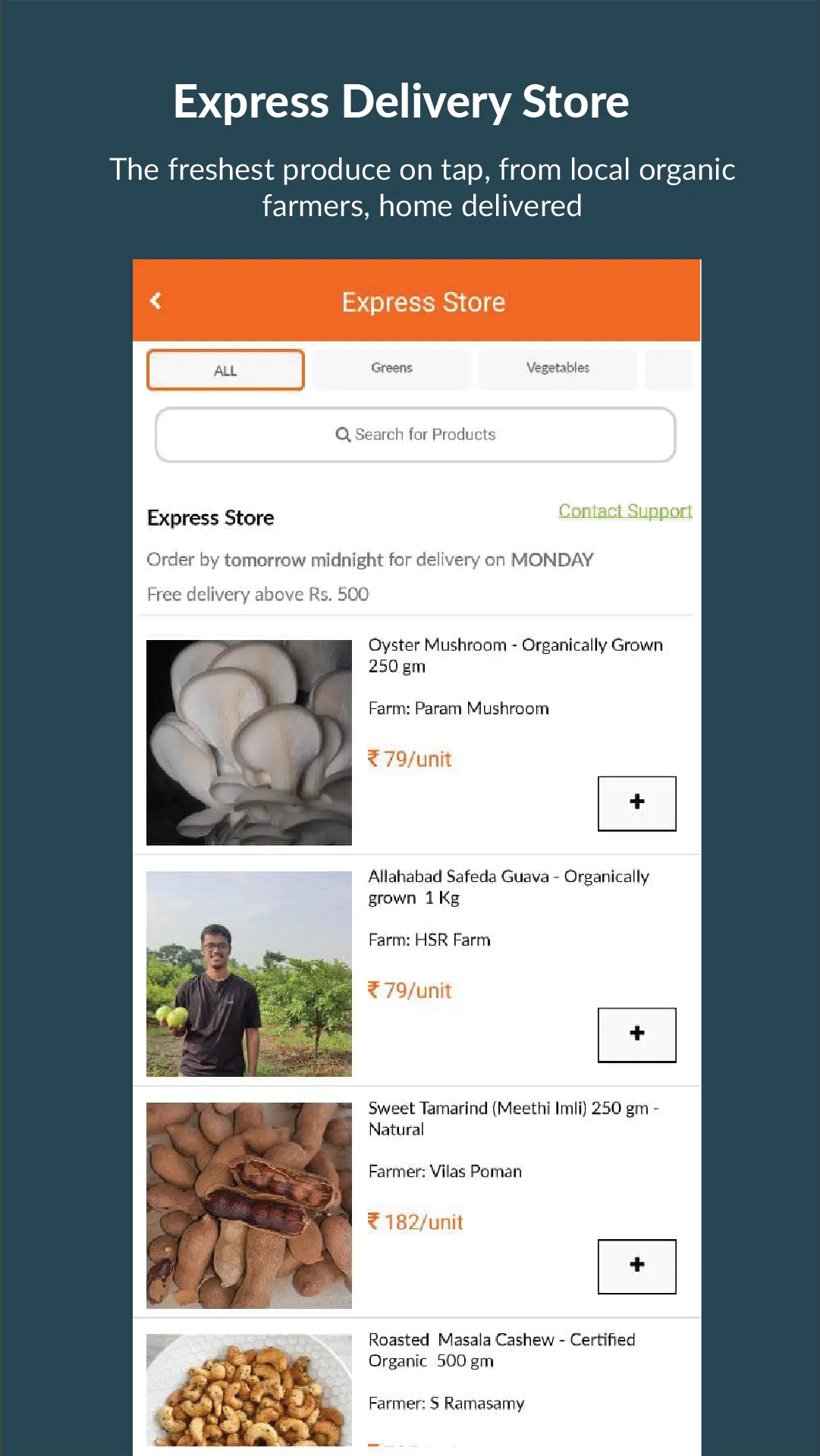 Farmizen - Organic Fruits & Ve | Indus Appstore | Screenshot