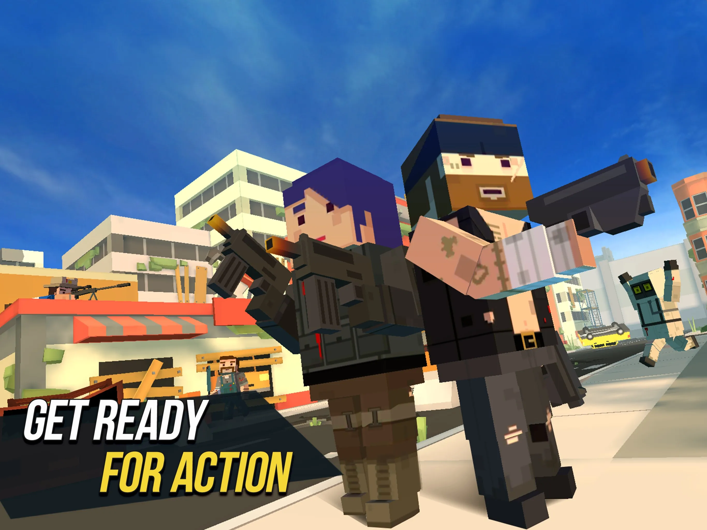 Grand Battle Royale: Pixel FPS | Indus Appstore | Screenshot