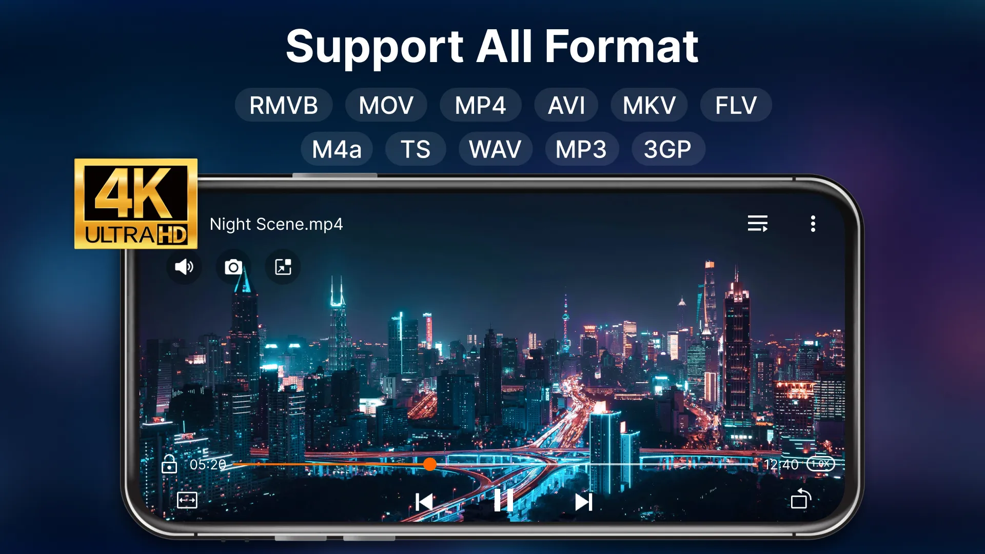 HD Video Player All Format | Indus Appstore | Screenshot