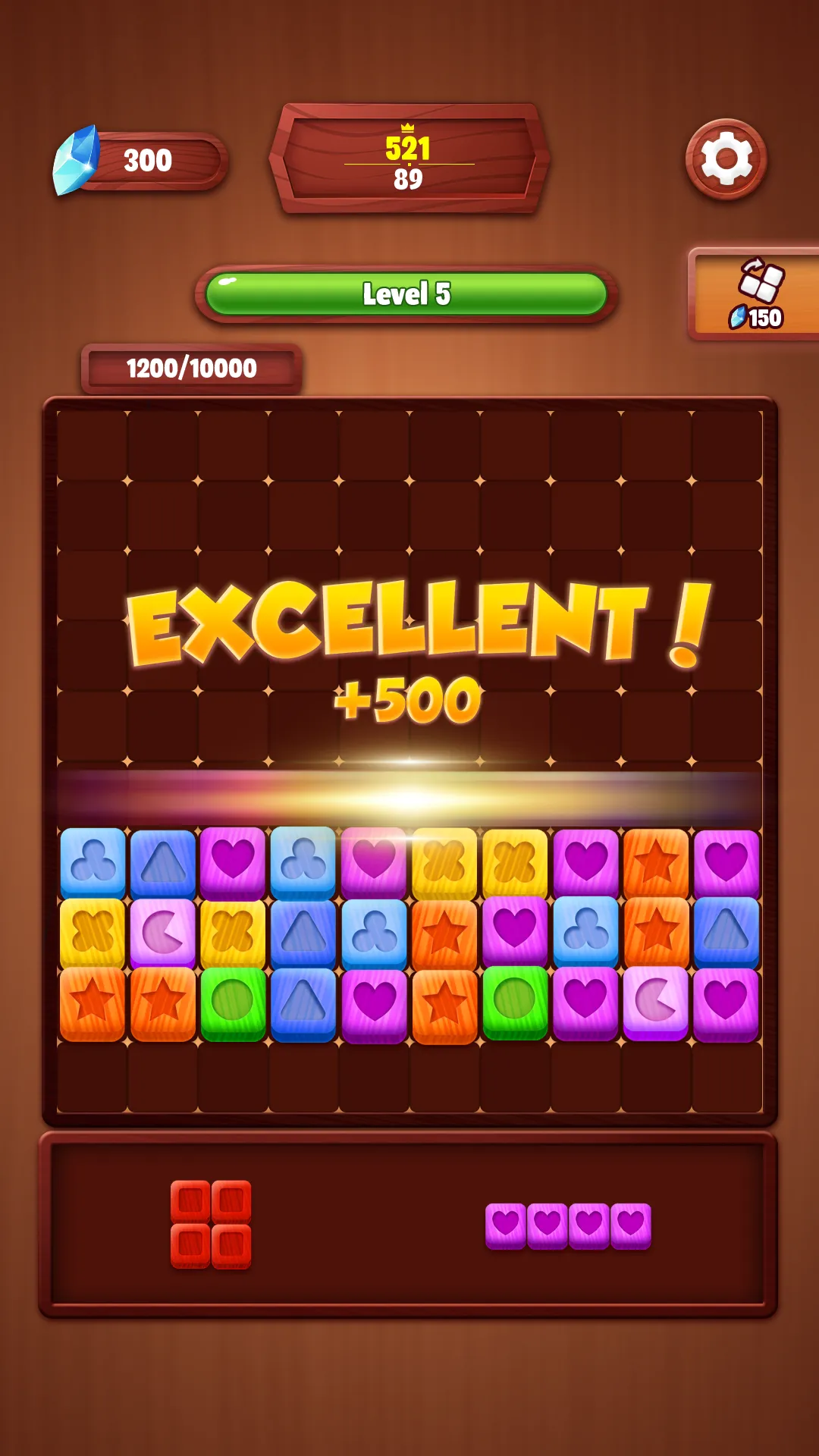 Woody Block Color Blast | Indus Appstore | Screenshot