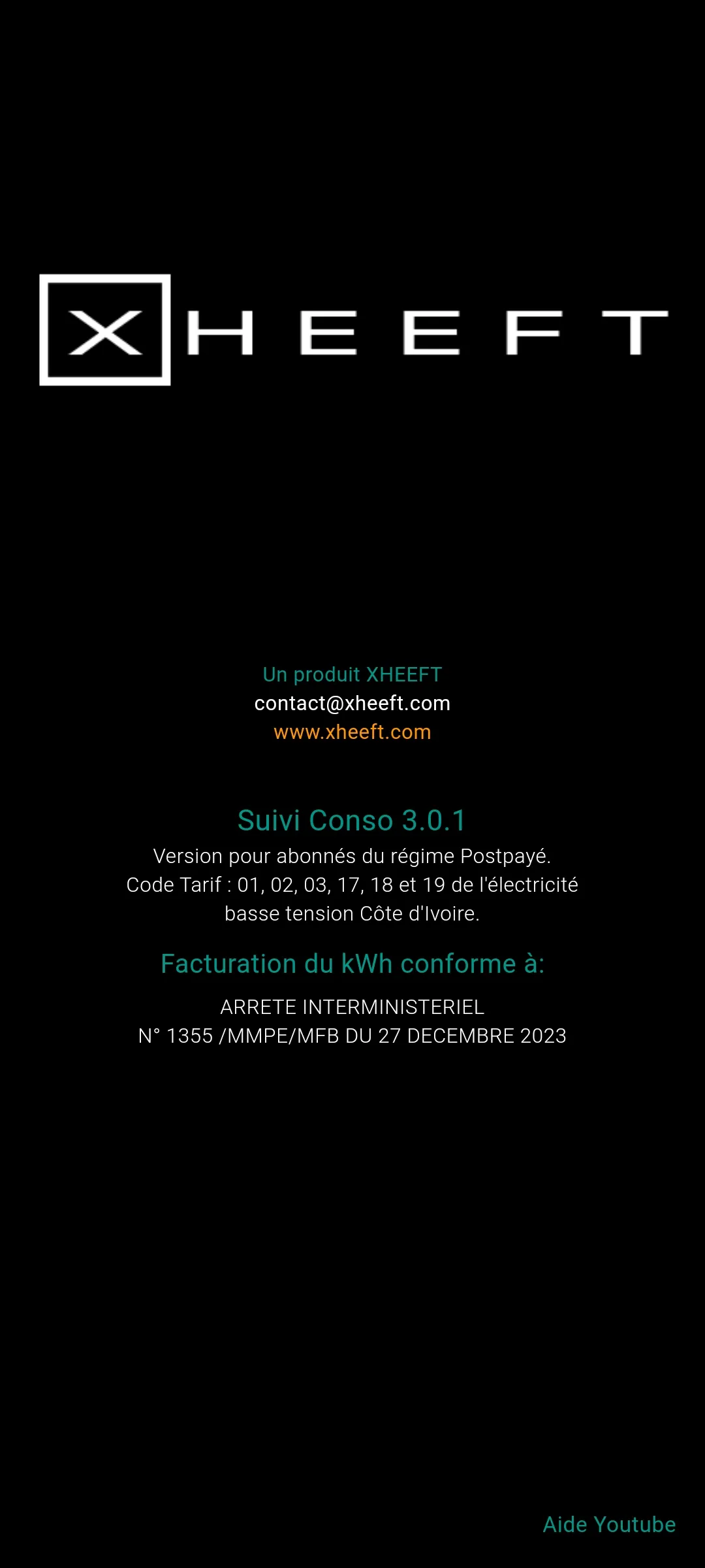 Suivi Conso Electricité | Indus Appstore | Screenshot