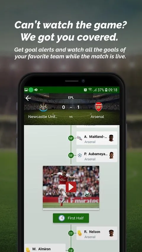 Watfootball | Indus Appstore | Screenshot