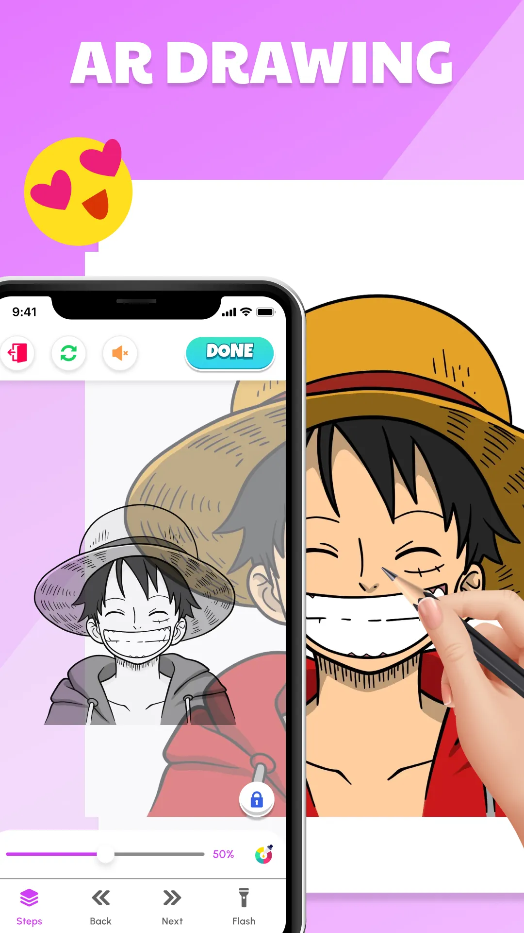 AR Draw Anime: Sketch & Trace | Indus Appstore | Screenshot