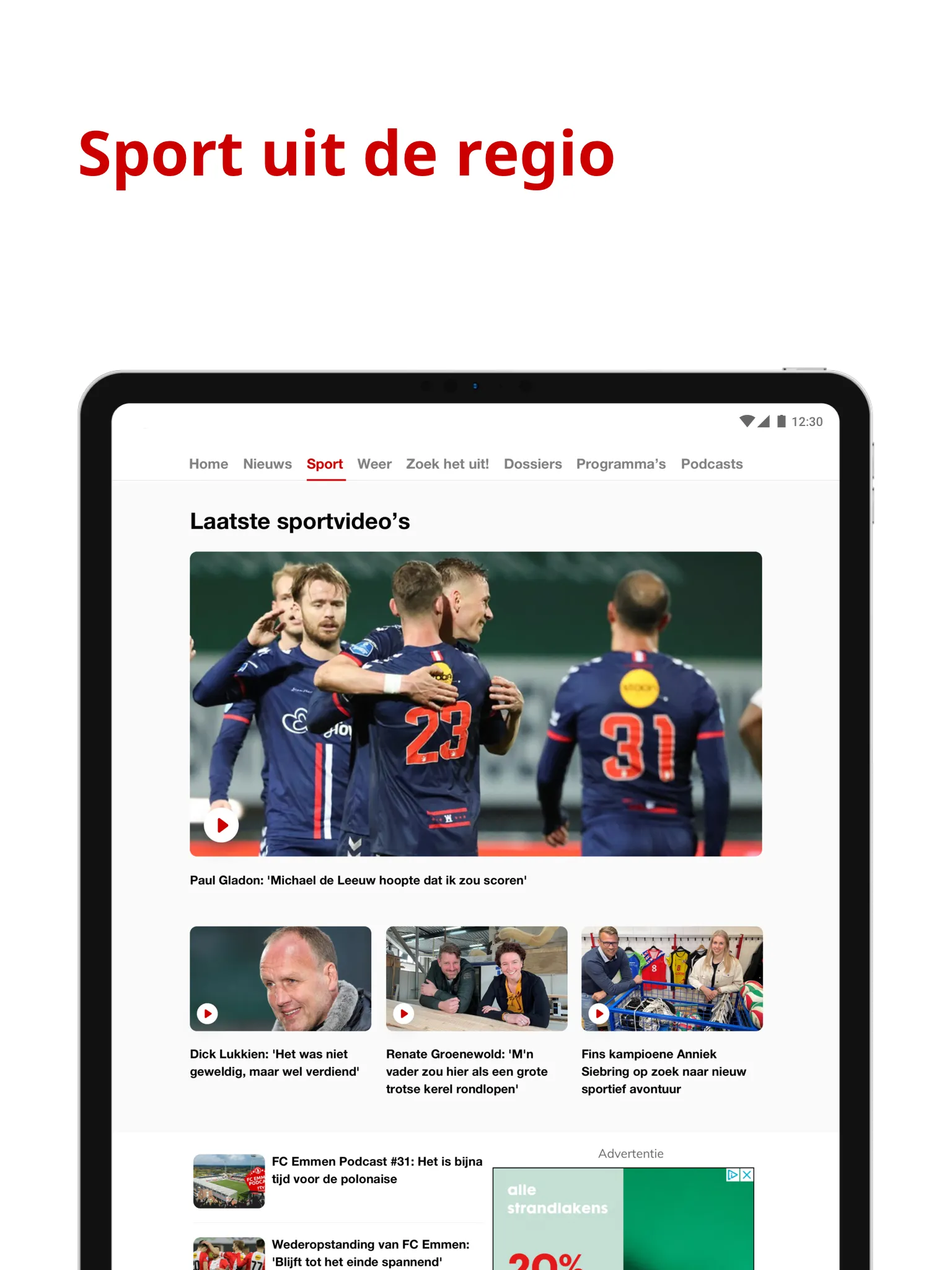 RTV Drenthe | Indus Appstore | Screenshot