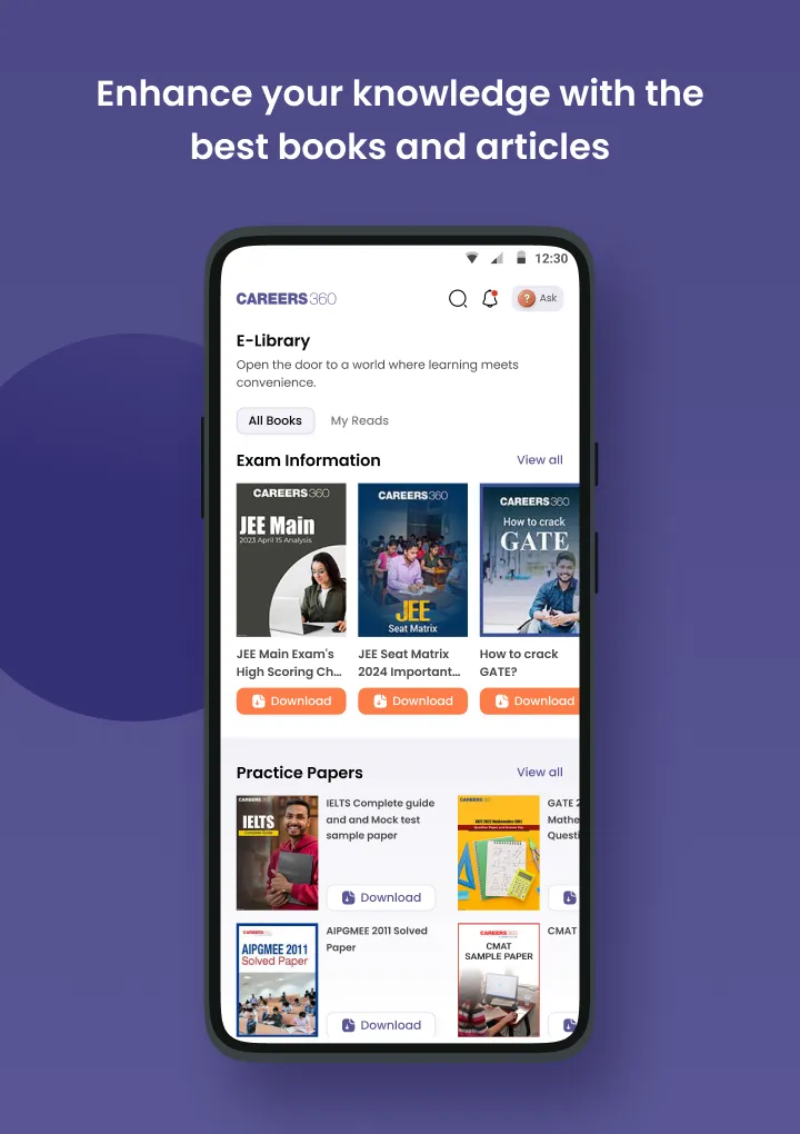 Careers360 Education App | Indus Appstore | Screenshot