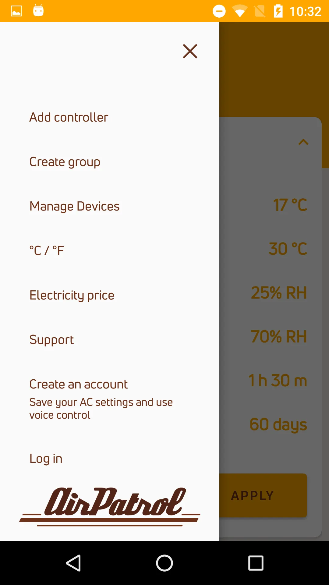 AirPatrol - Smart AC control | Indus Appstore | Screenshot