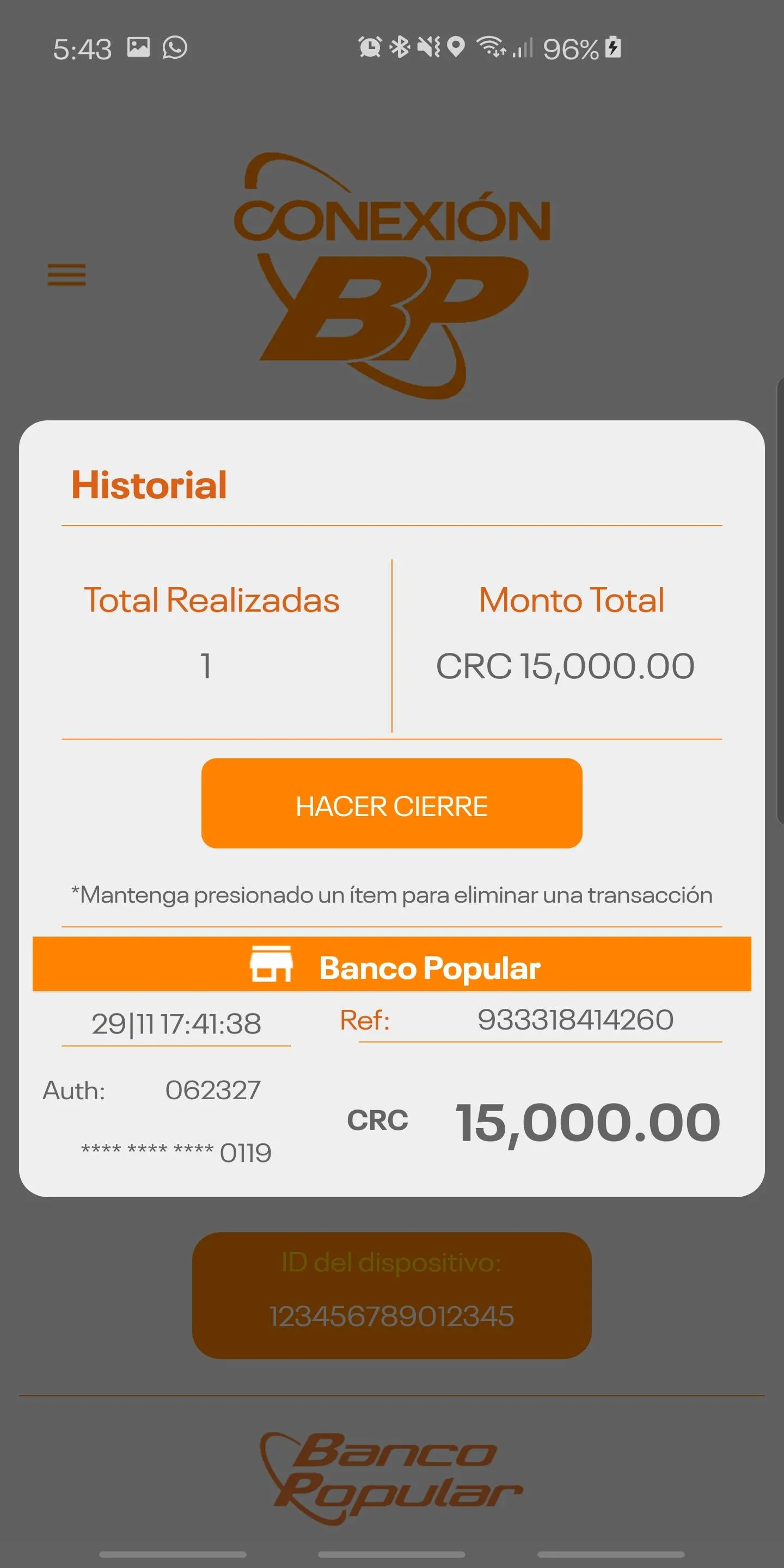 Conexión  BP | Indus Appstore | Screenshot