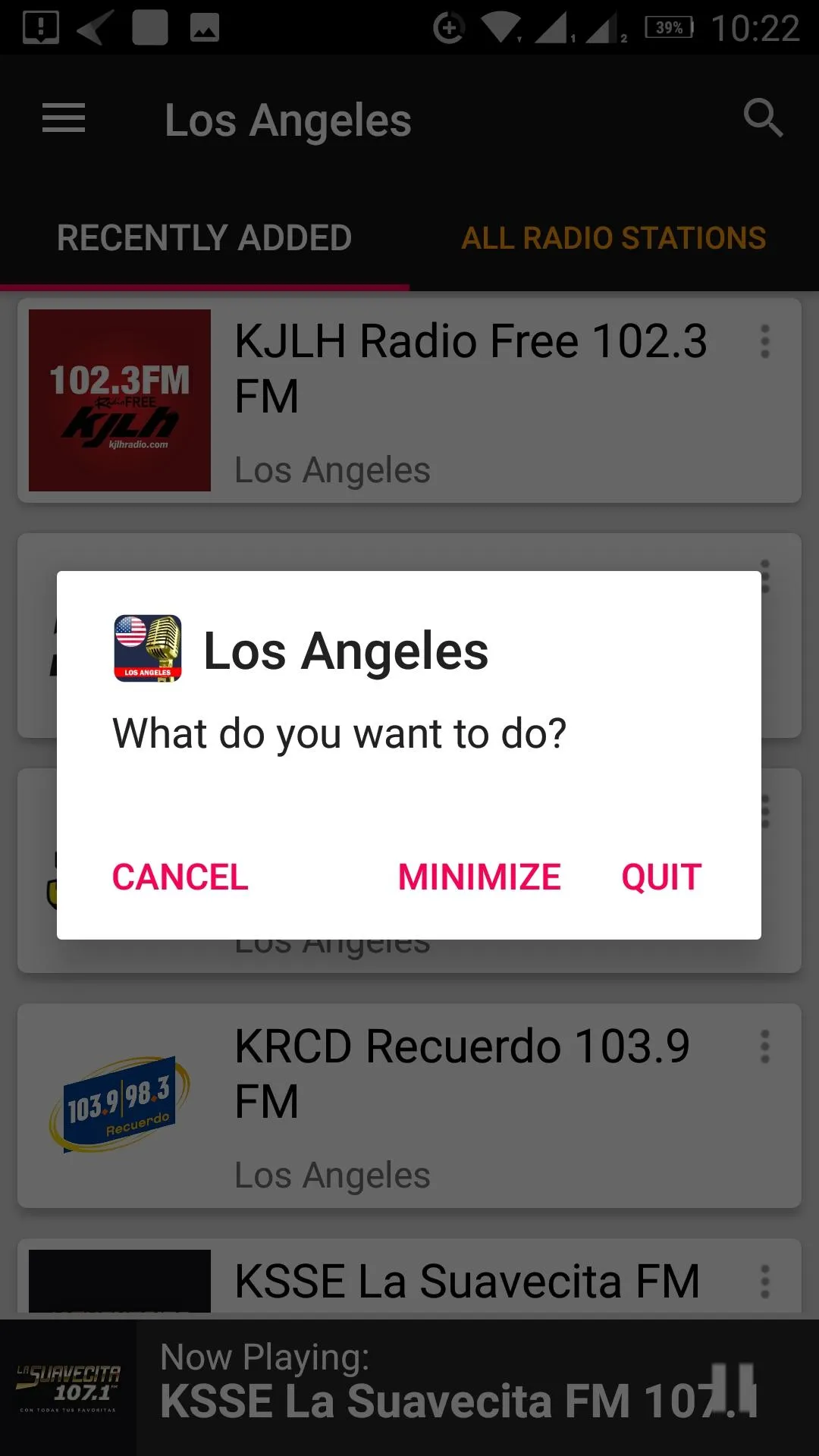 Los Angeles Radio Stations | Indus Appstore | Screenshot