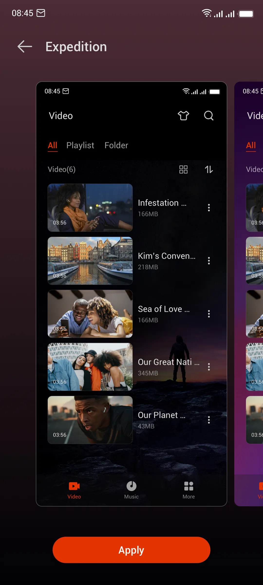Visha-Video Player All Formats | Indus Appstore | Screenshot