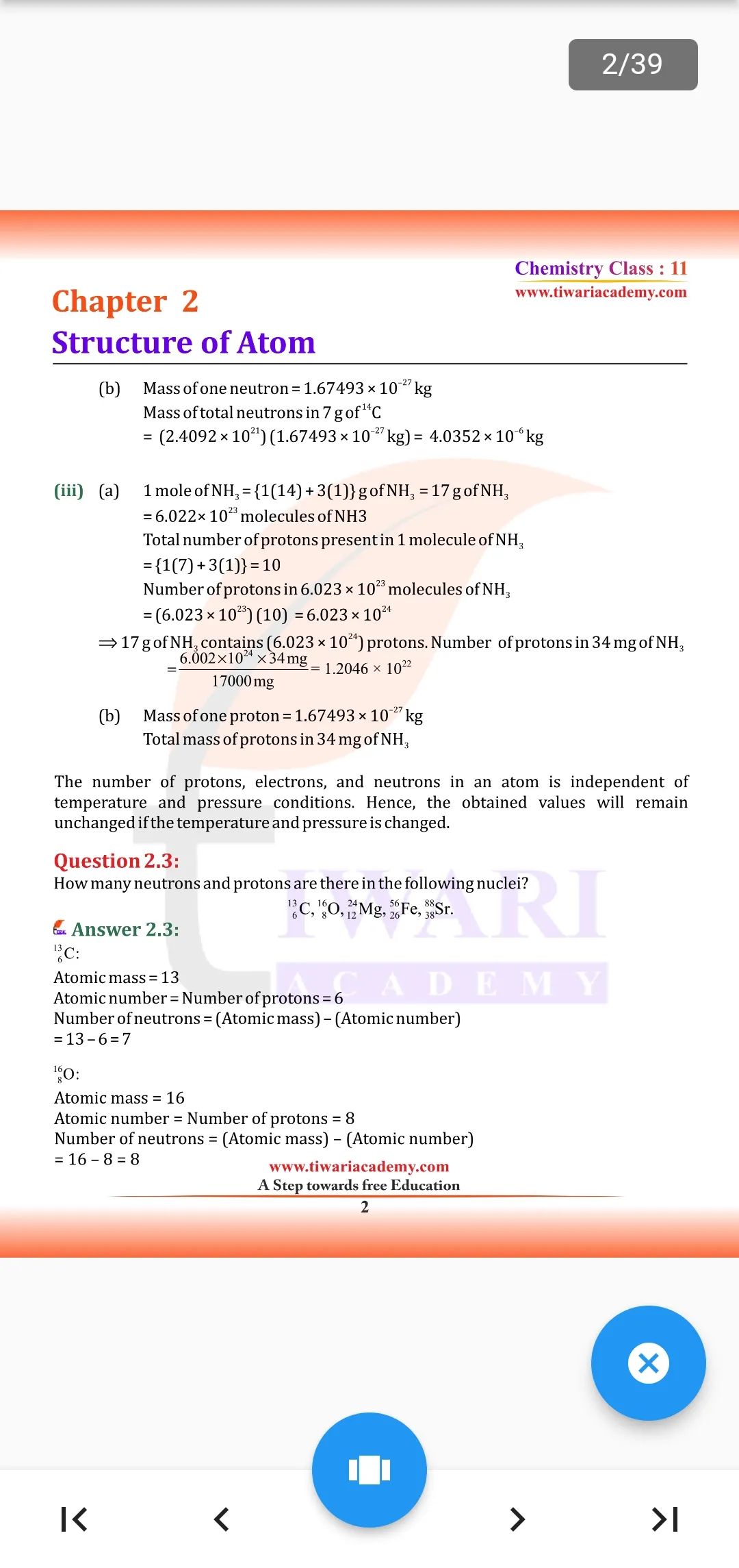 Class 11 Chemistry for 2023-24 | Indus Appstore | Screenshot