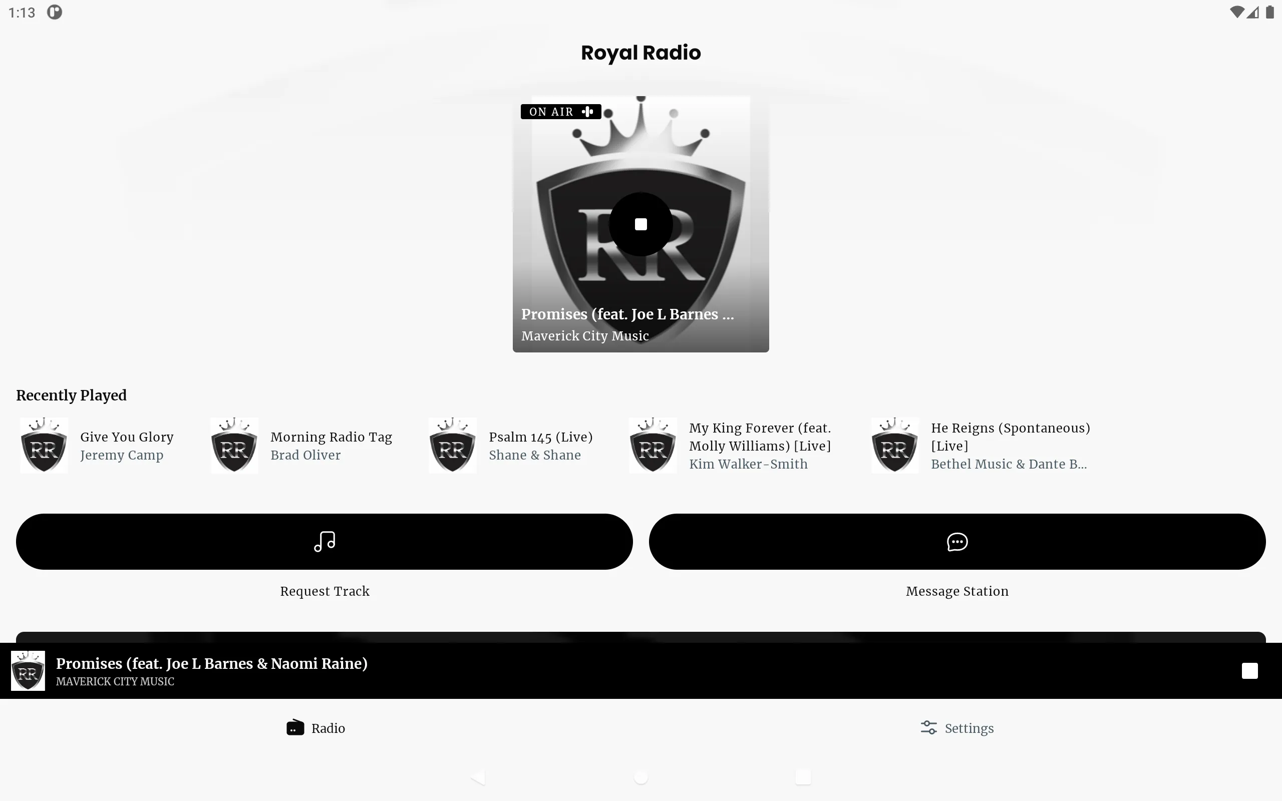 Royal Radio | Indus Appstore | Screenshot