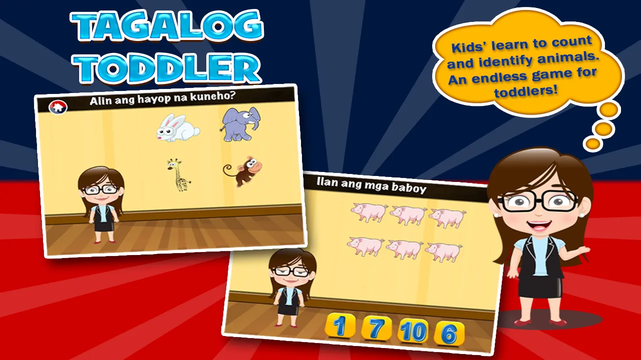 Tagalog Toddler Games for Kids | Indus Appstore | Screenshot