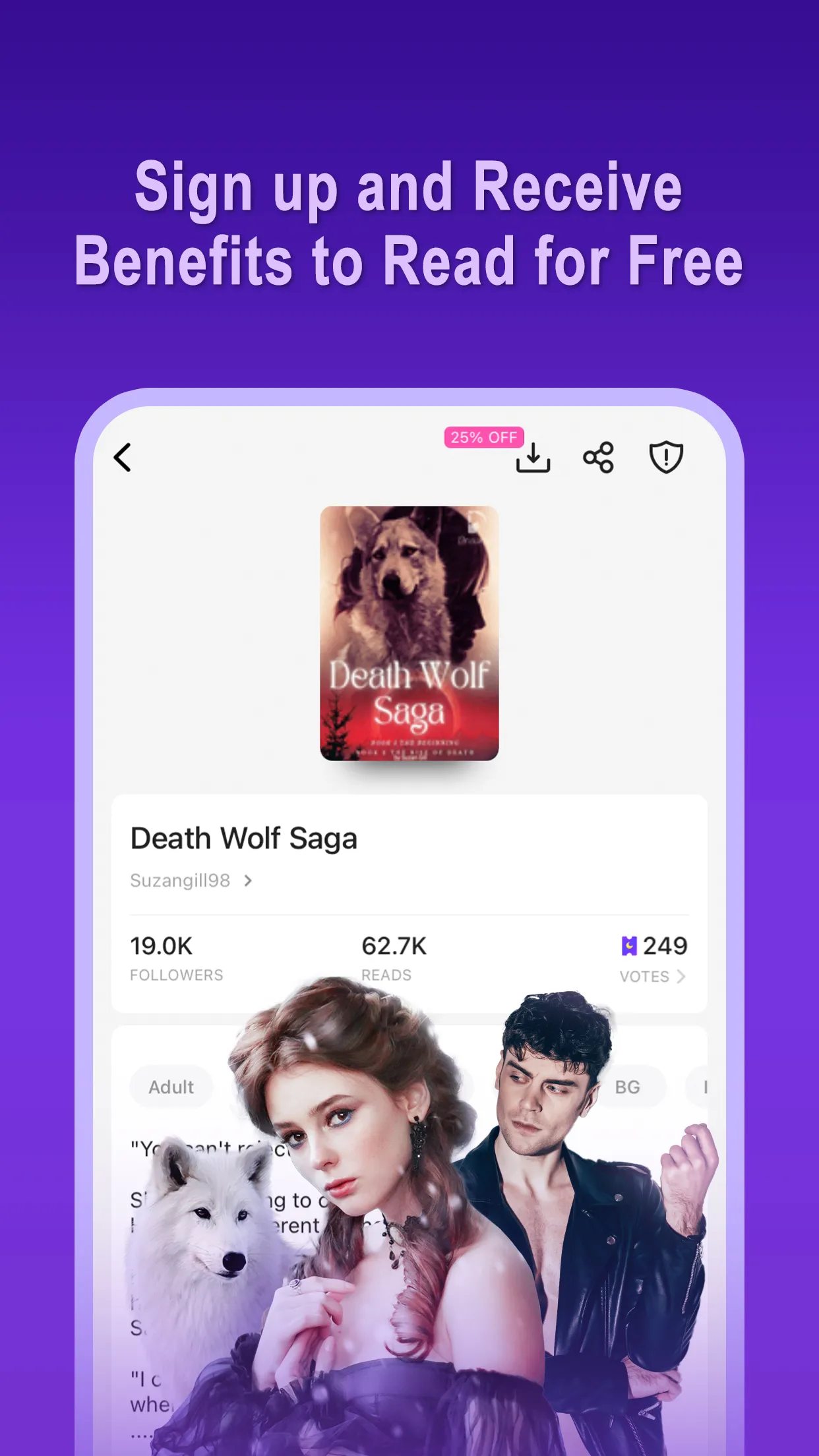 Dreame-Read Romance Stories | Indus Appstore | Screenshot