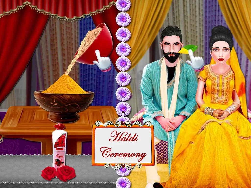 Indian Wedding Makeup Dressup | Indus Appstore | Screenshot